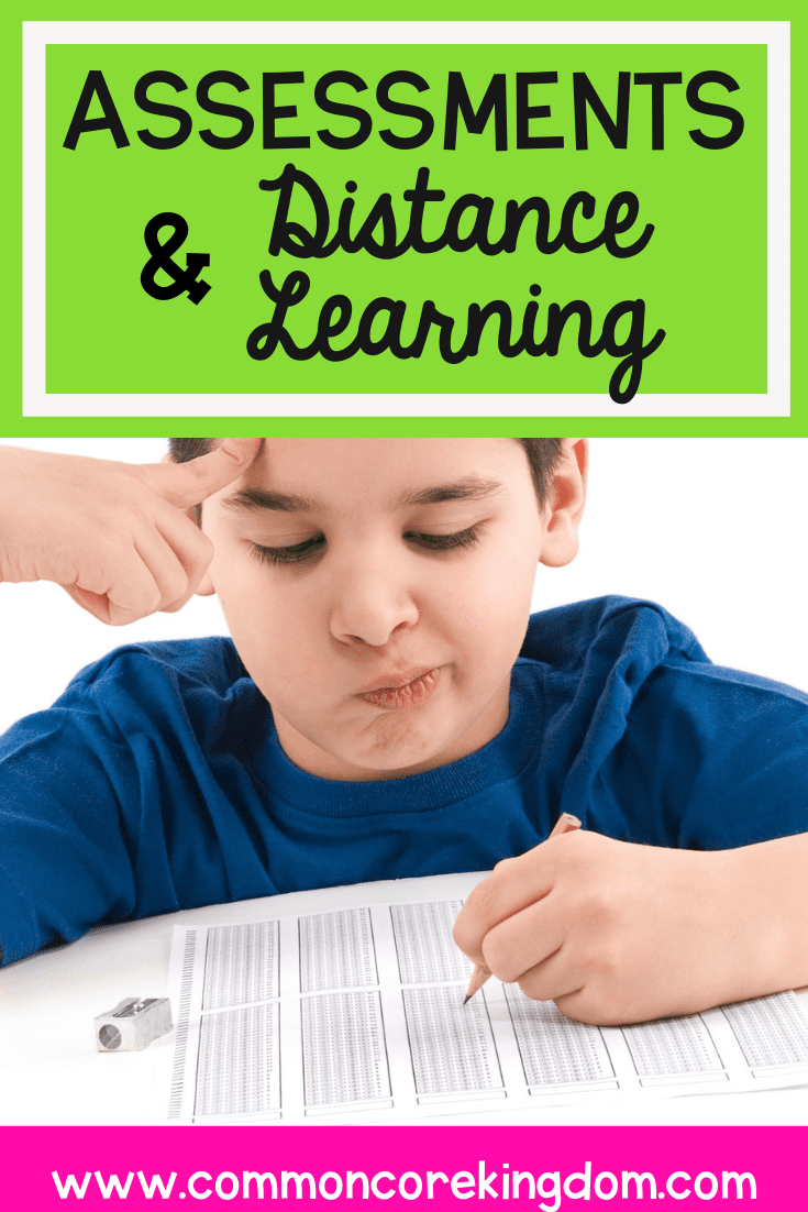 Assessments and Distance Learning blog cover