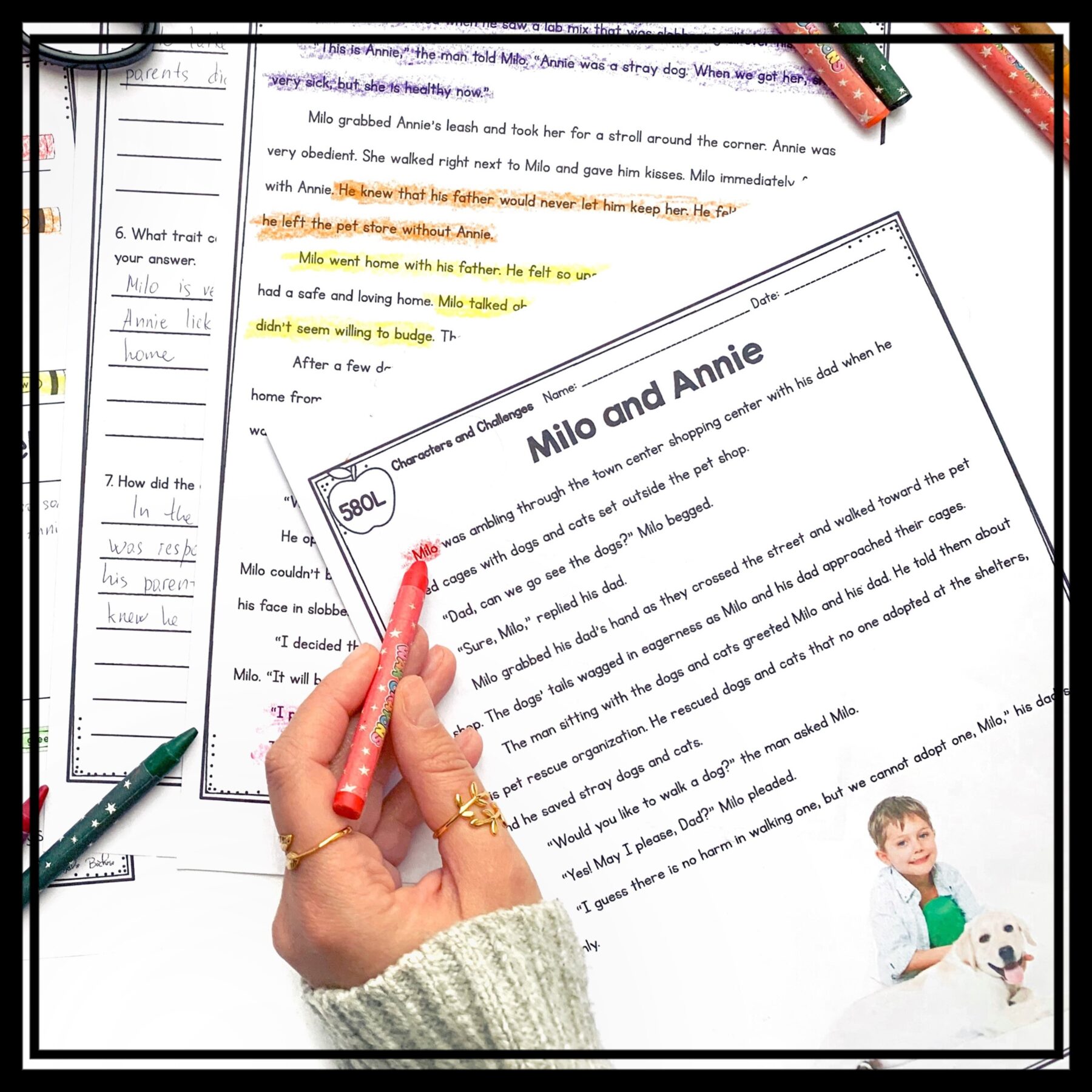 Describe Characters in a Story Skill Pack – RL.3.3 – Print & Digital - Image 11