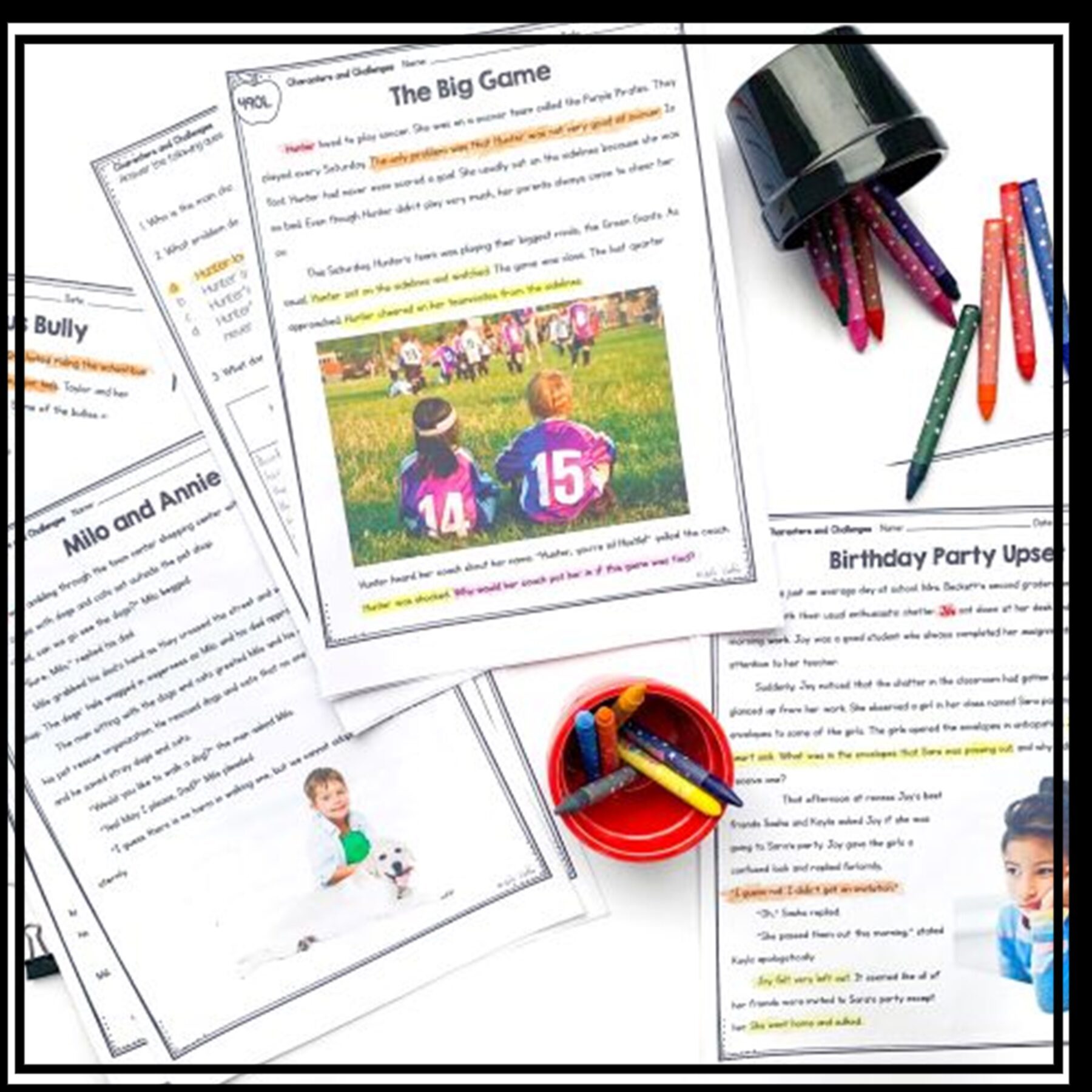 Describe Characters in a Story Skill Pack – RL.3.3 – Print & Digital - Image 13
