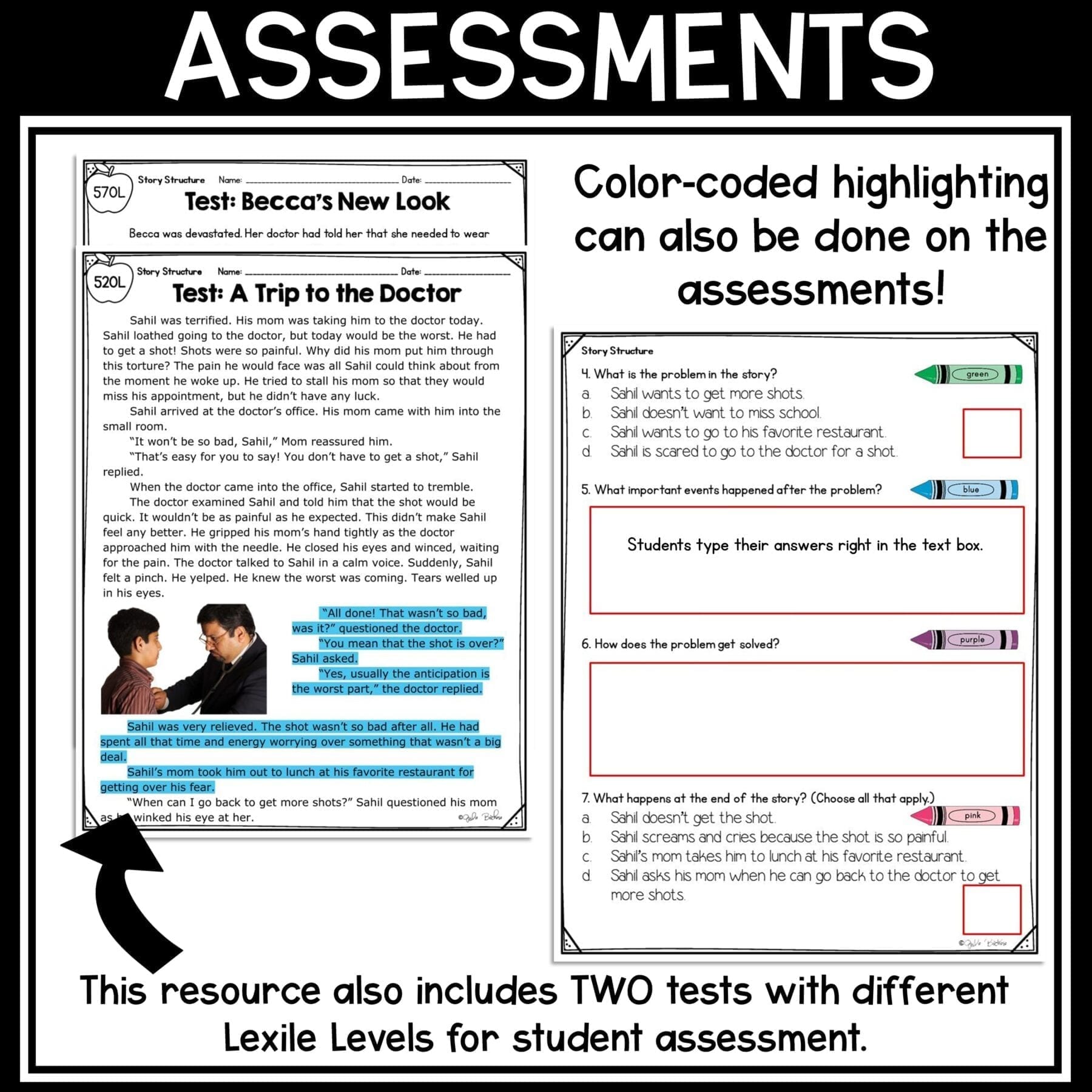 Story Structure Skill Pack – RL.2.5 Classroom & Distance Learning Bundle - Image 9