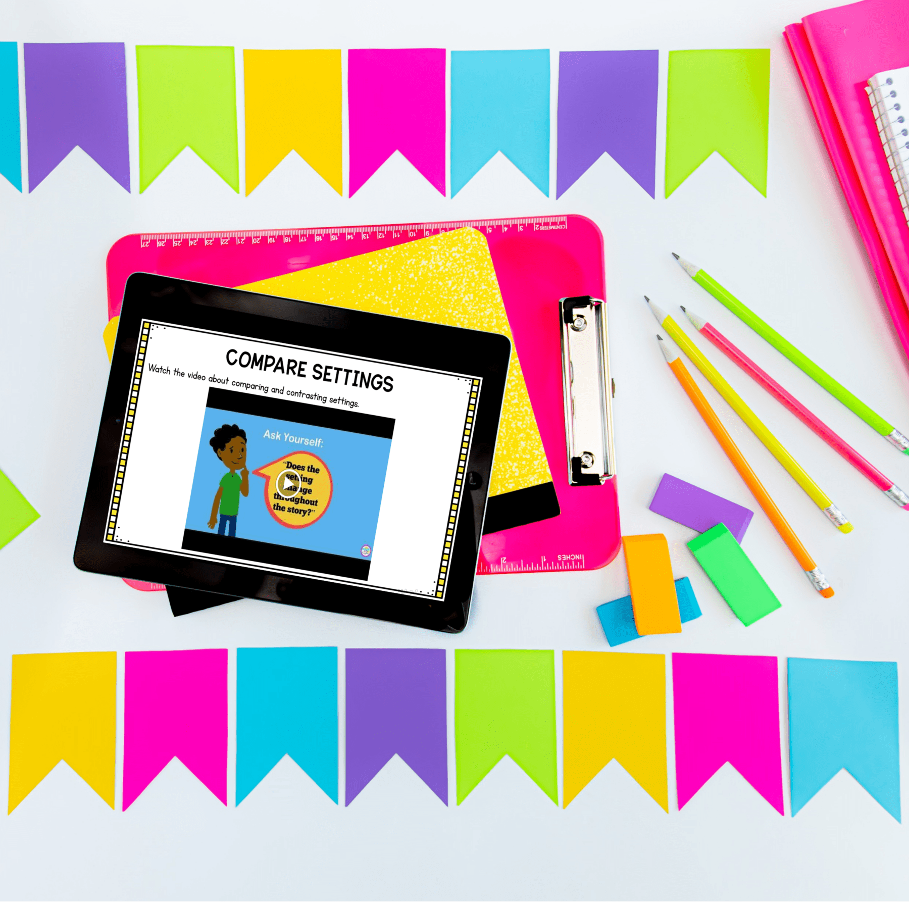 Digital Mini Lessons - Compare Story Elements - RL.5.3 - Image 2