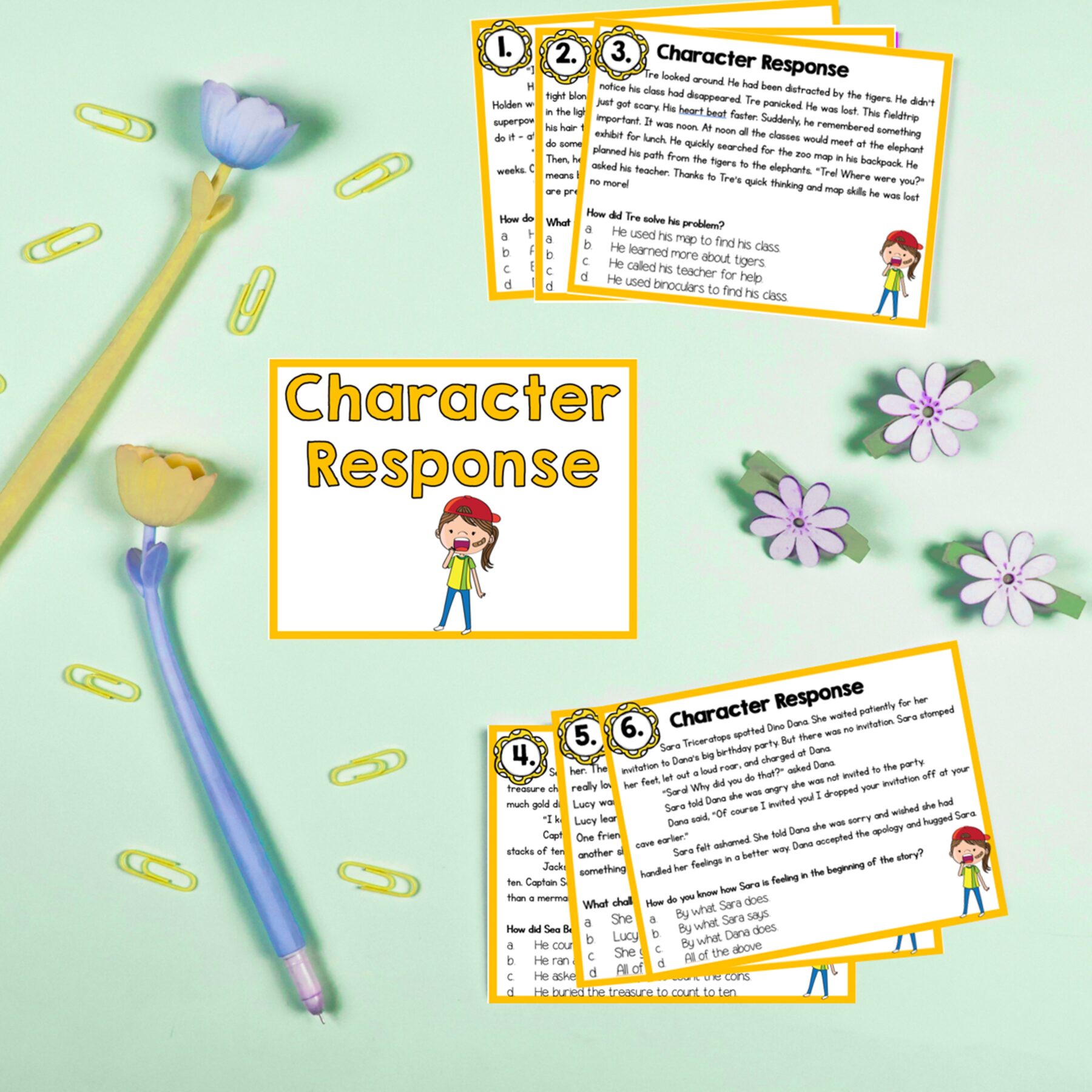 Describe Characters in a Story Skill Pack – RL.3.3 – Print & Digital - Image 17
