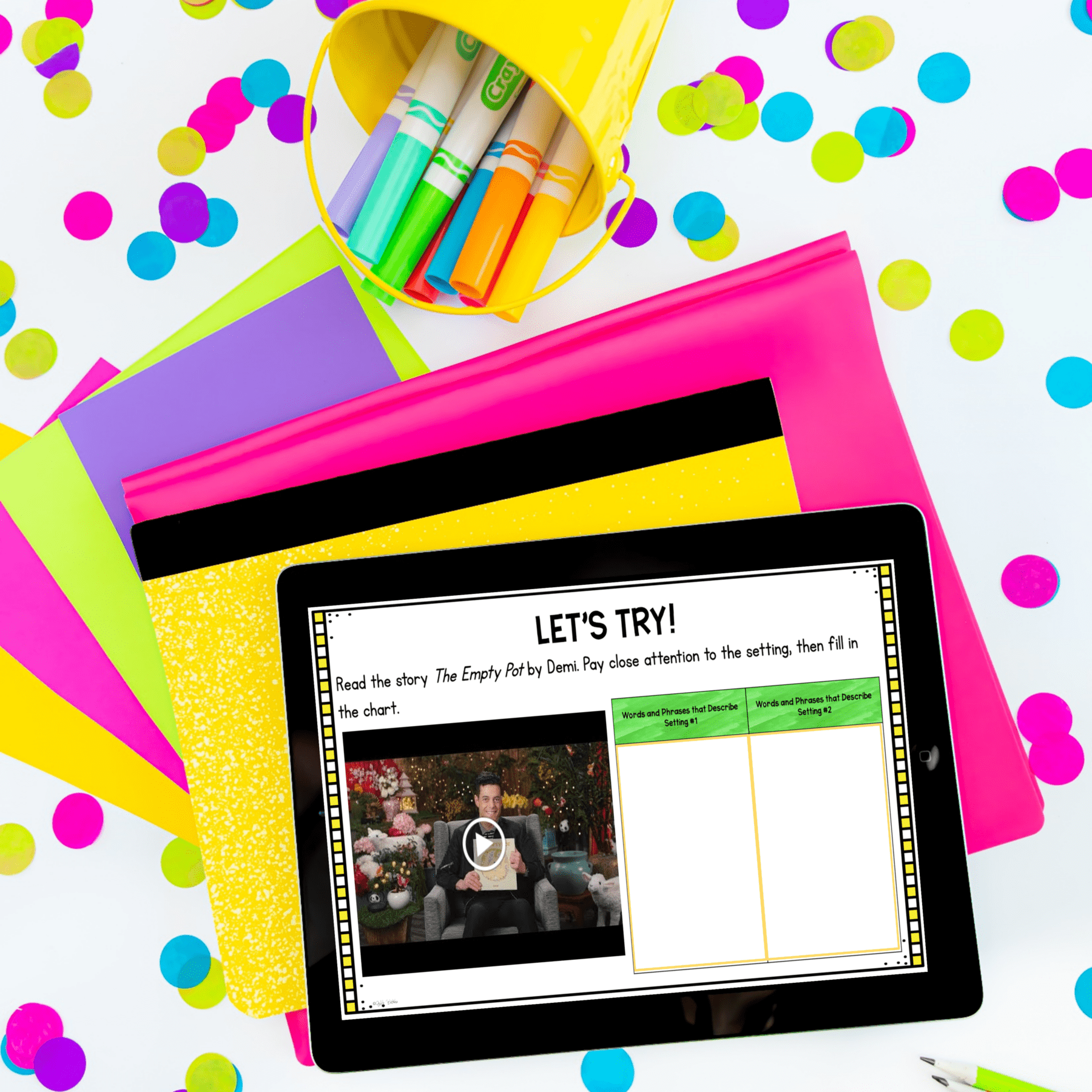 Digital Mini Lessons - Compare Story Elements - RL.5.3 - Image 3
