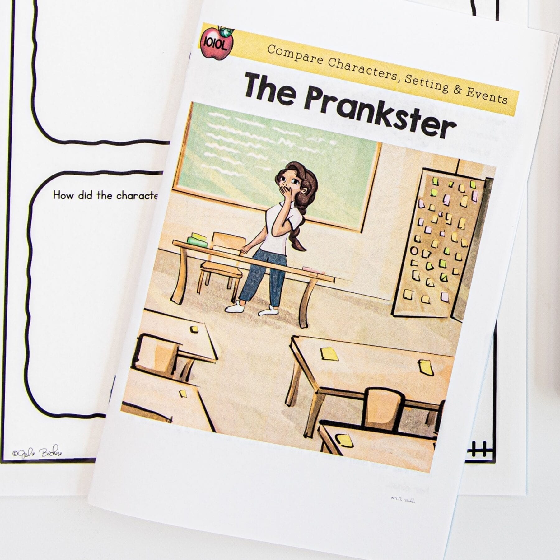 Guided Reading Packet: Compare Characters, Setting, & Events - 5th Grade RL.5.3 - Printable & Digital - Image 3
