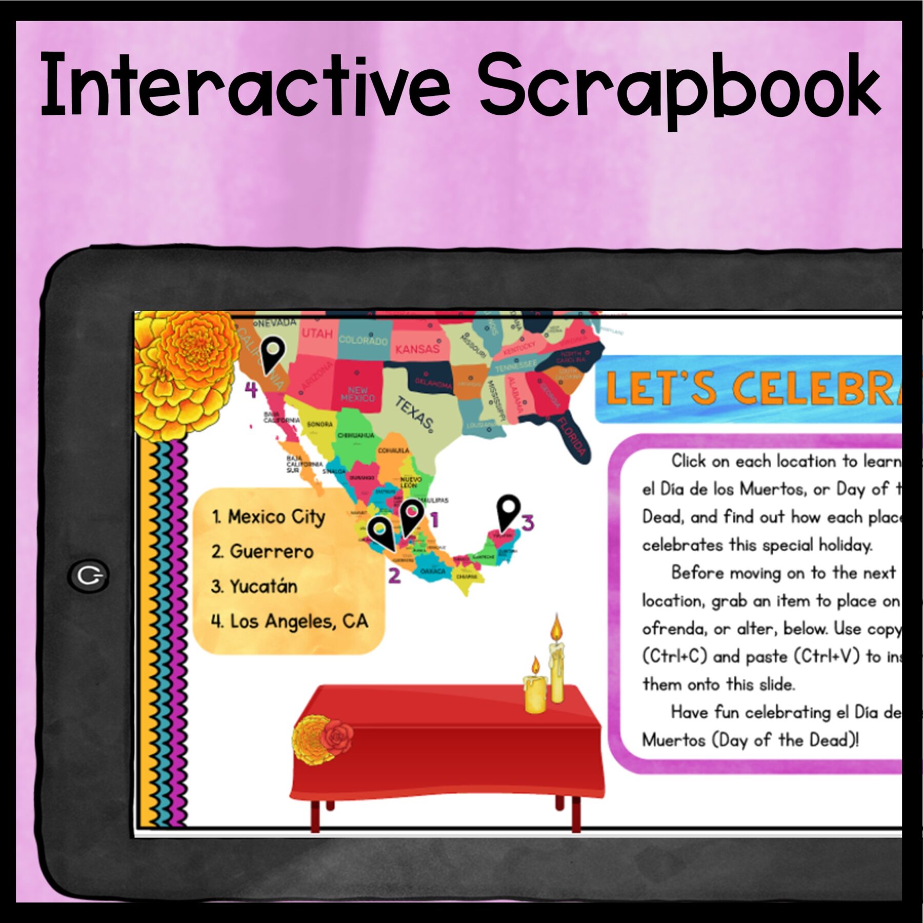 Virtual Field Trip Day of the Dead Digital Resource Activity Dia de los Muertos - Image 4