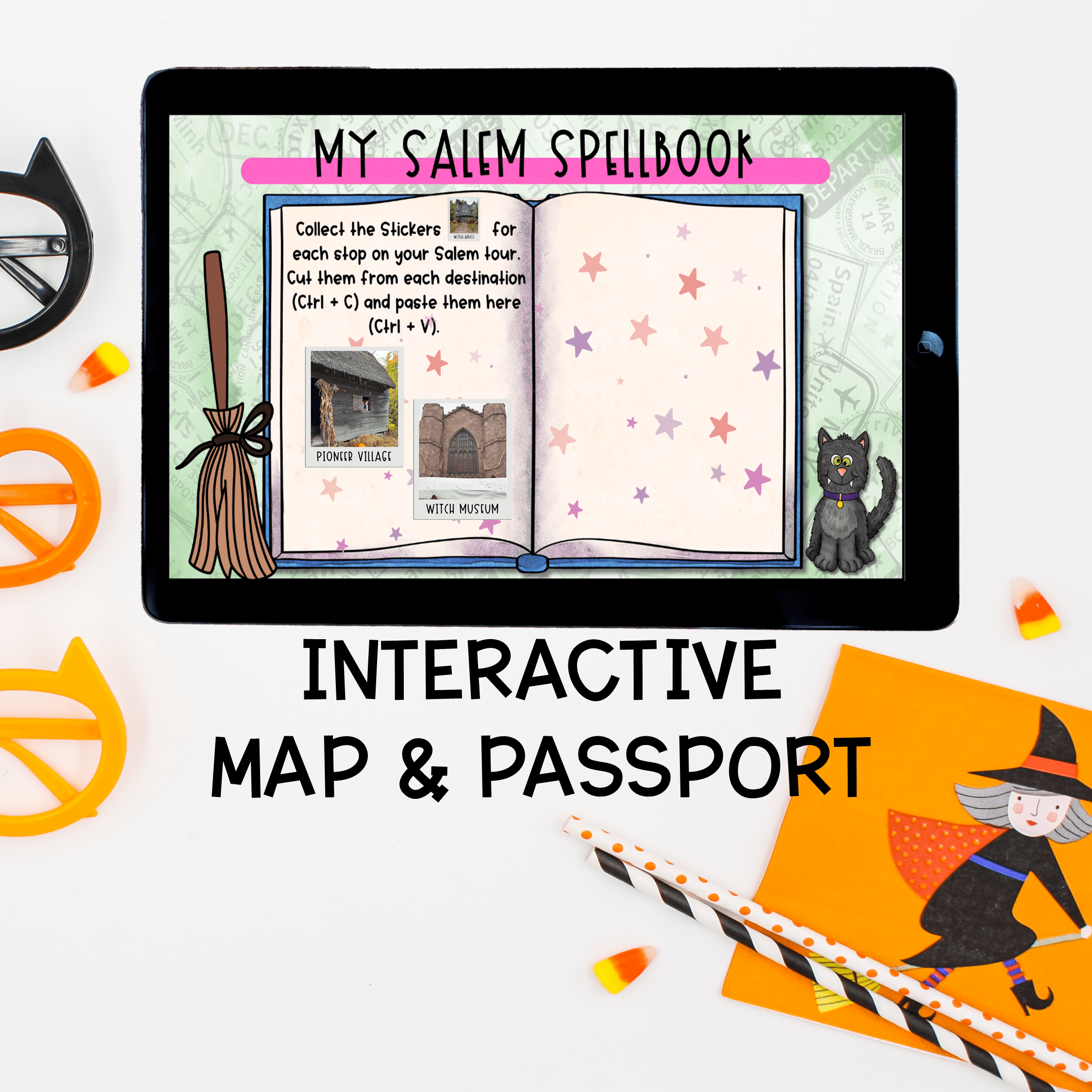 Salem Witch Trials Virtual Field Trip Digital Resource Halloween Activities - Image 4