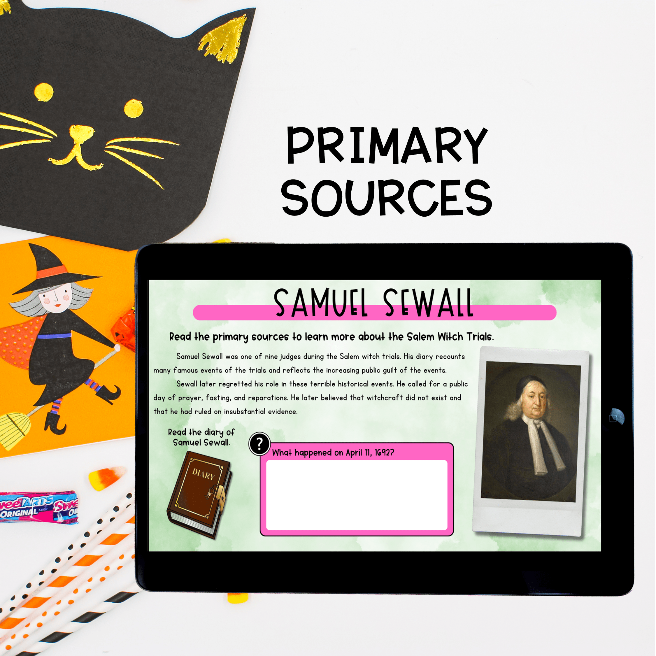 Salem Witch Trials Virtual Field Trip Digital Resource Halloween Activities - Image 5