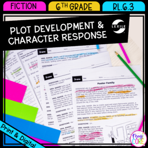 Plot Development & Character Response - RL.6.3