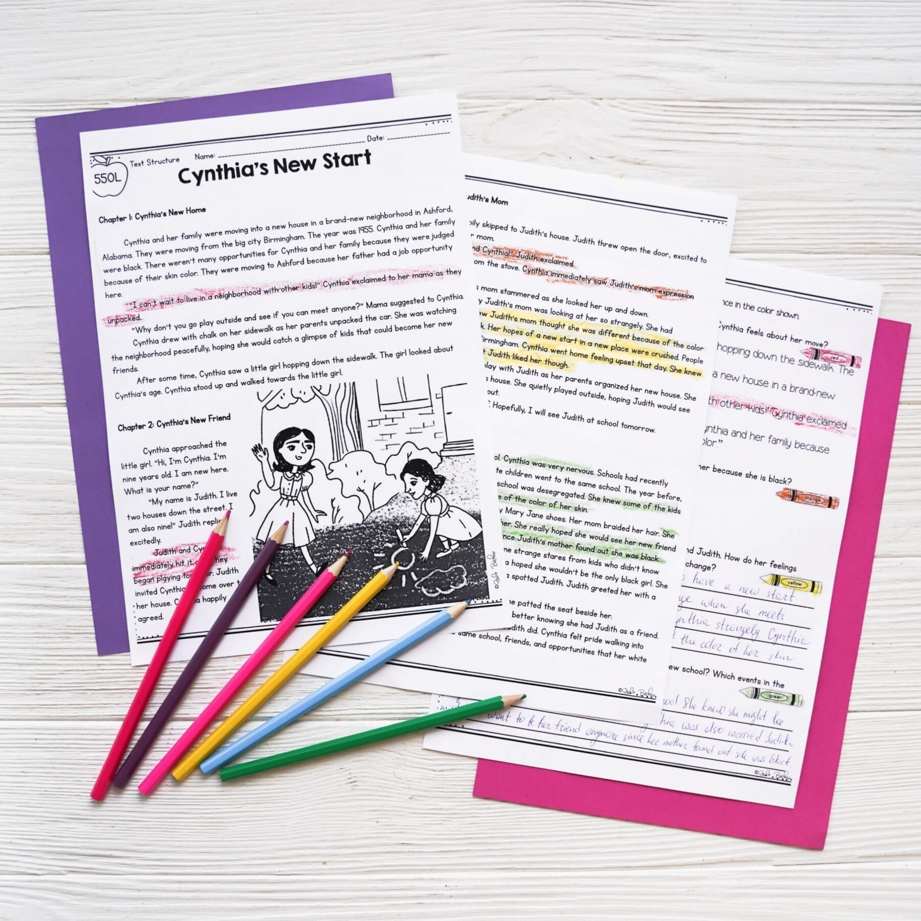 Text Structure in Literature Skill Pack Bundle – RL.3.5 – Print & Digital - Image 6