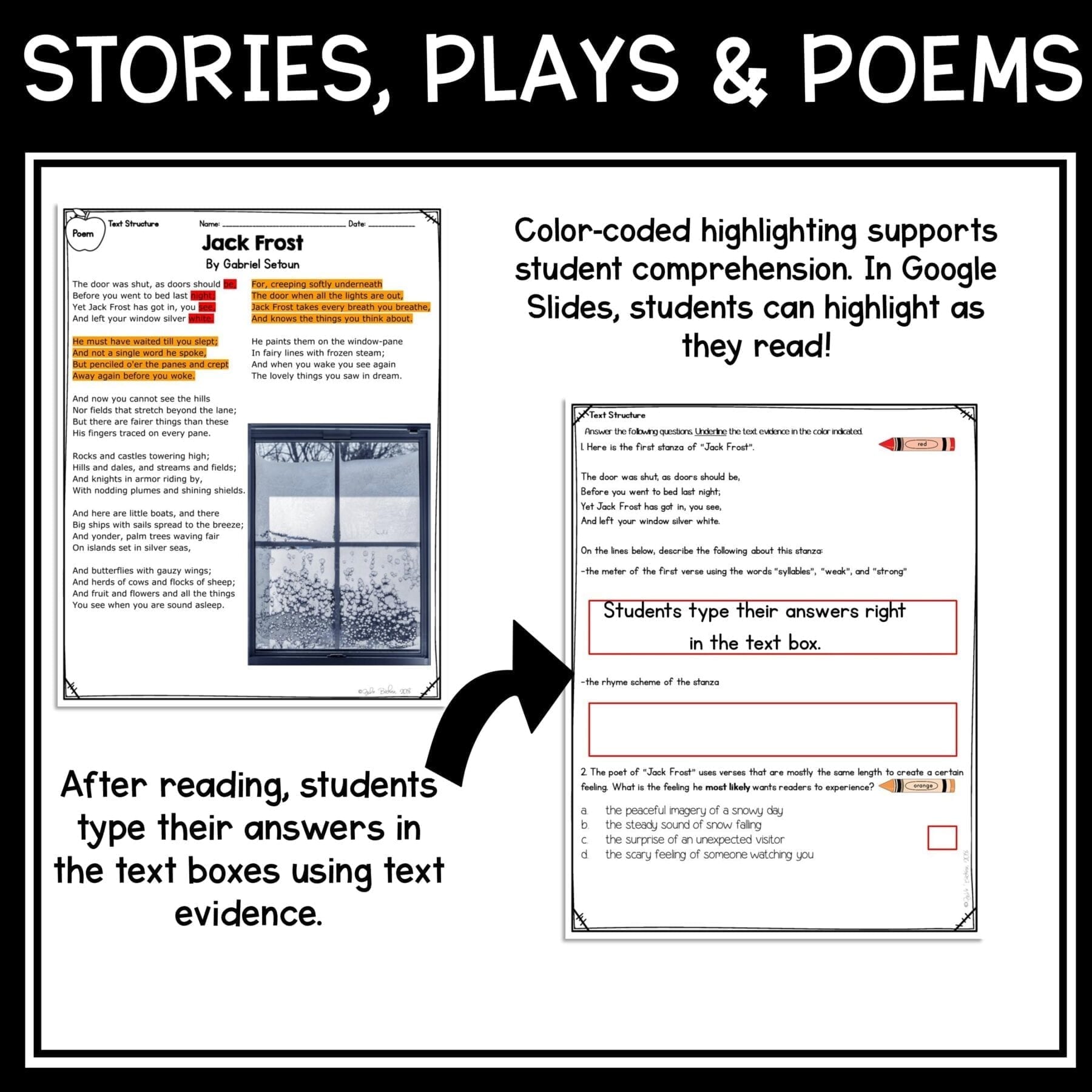 Literature Structure Skill Pack Bundle – RL.4.5 & RL.5.5 – Print & Digital - Image 7