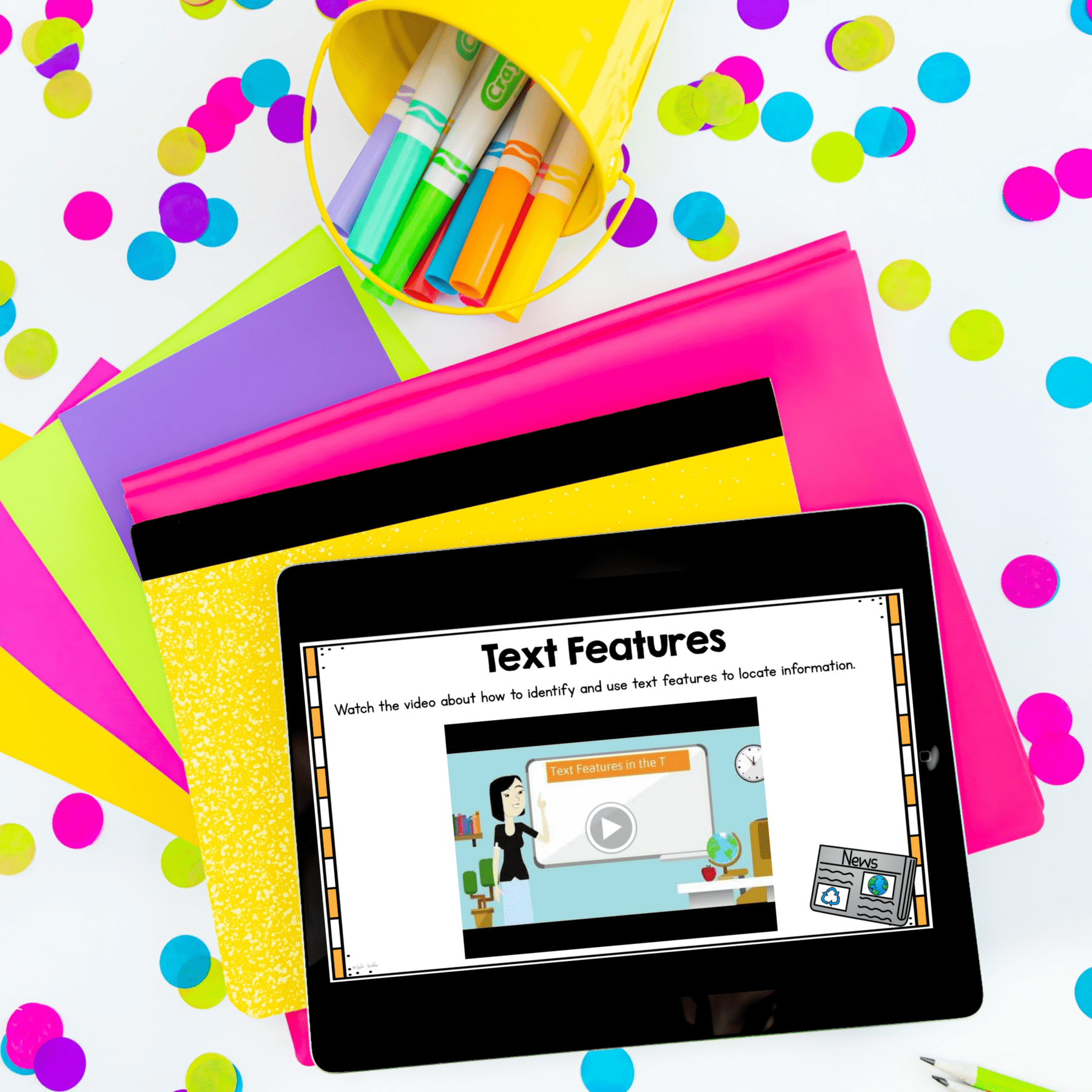 Digital Mini Lessons - Text Features - RI.2.5 & RI.3.5 - Image 5