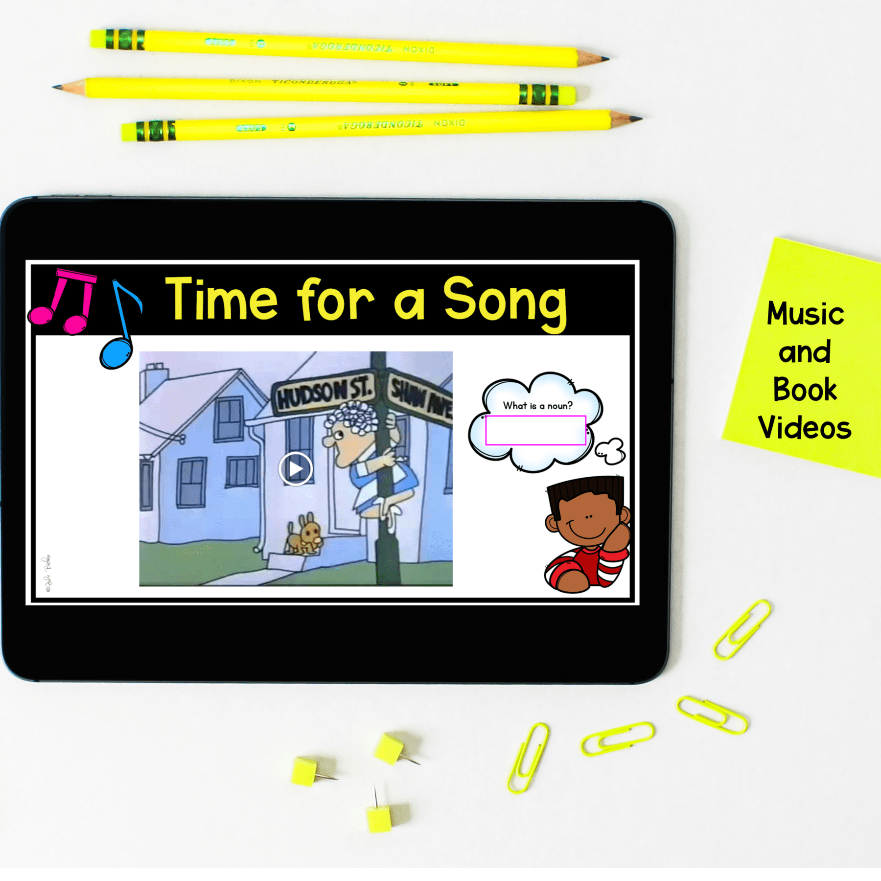 Nouns Digital Activities for Google Slides Distance Learning - Image 2