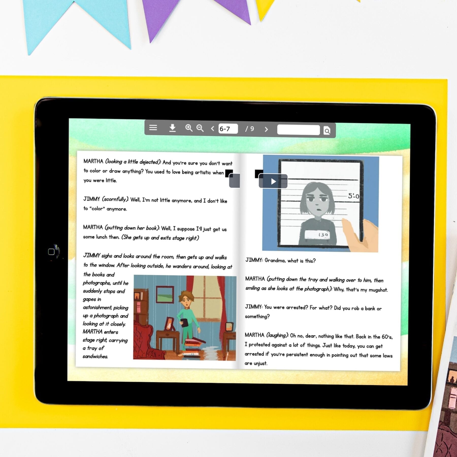 Guided Reading Packet: Structure of Dramas - RL.4.5 & RL.5.5 - Printable & Digital - Image 2
