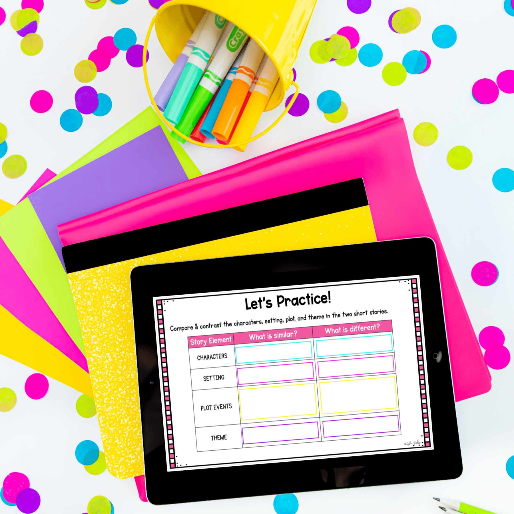 Digital Mini Lessons - Compare & Contrast - RL.4.9 - Image 4