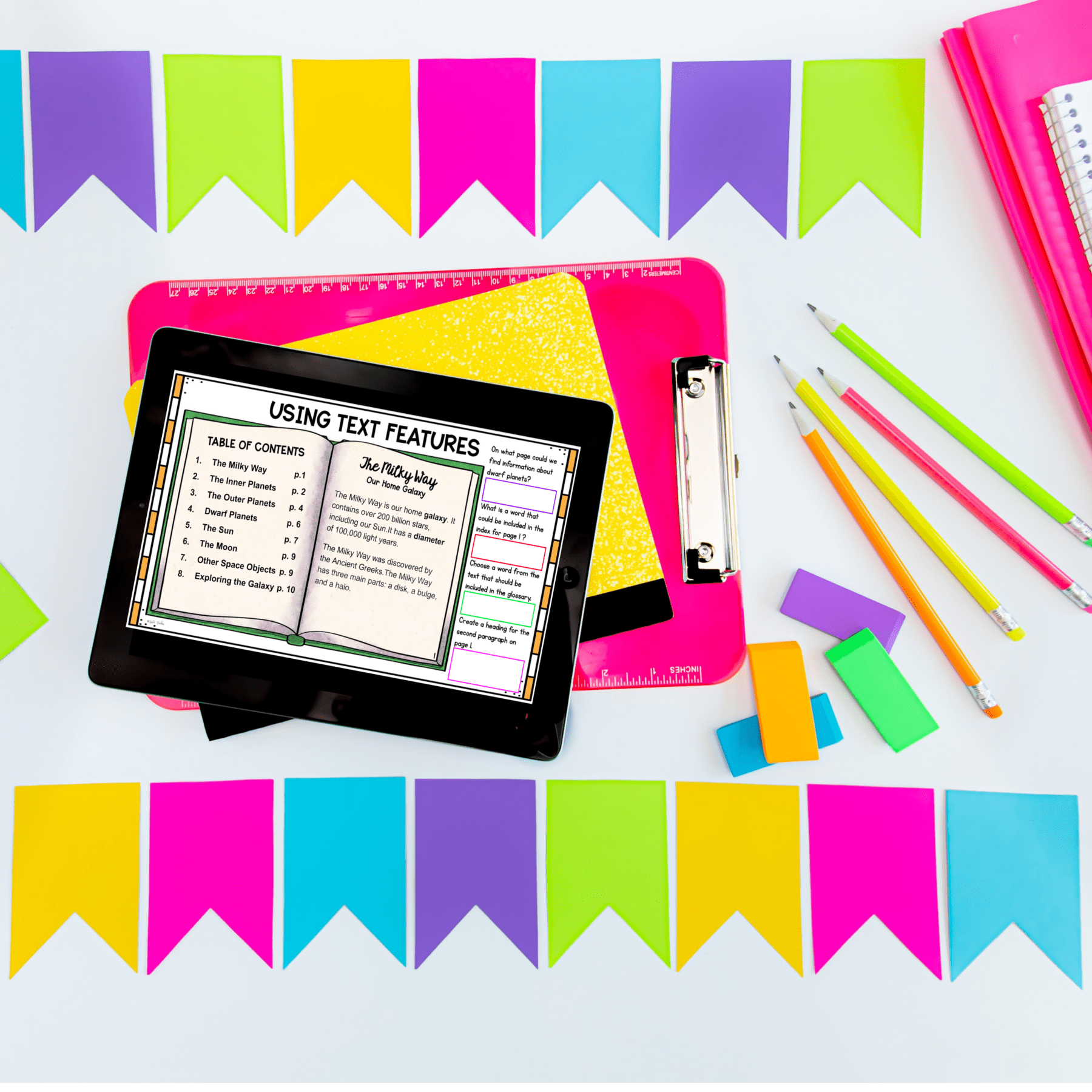 Digital Mini Lessons - Text Features - RI.2.5 & RI.3.5 - Image 4