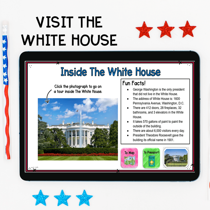 Virtual Field Trip Washington, DC Google Slides Digital Resource Activities - Image 3