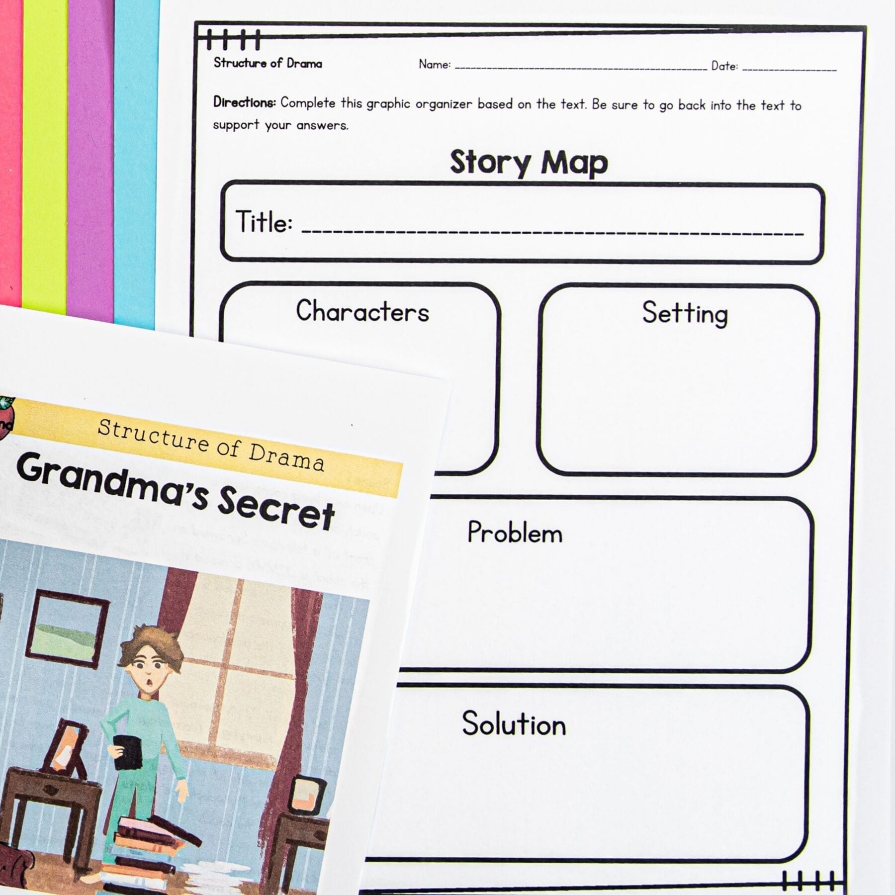 Guided Reading Packet: Structure of Dramas - RL.4.5 & RL.5.5 - Printable & Digital - Image 4