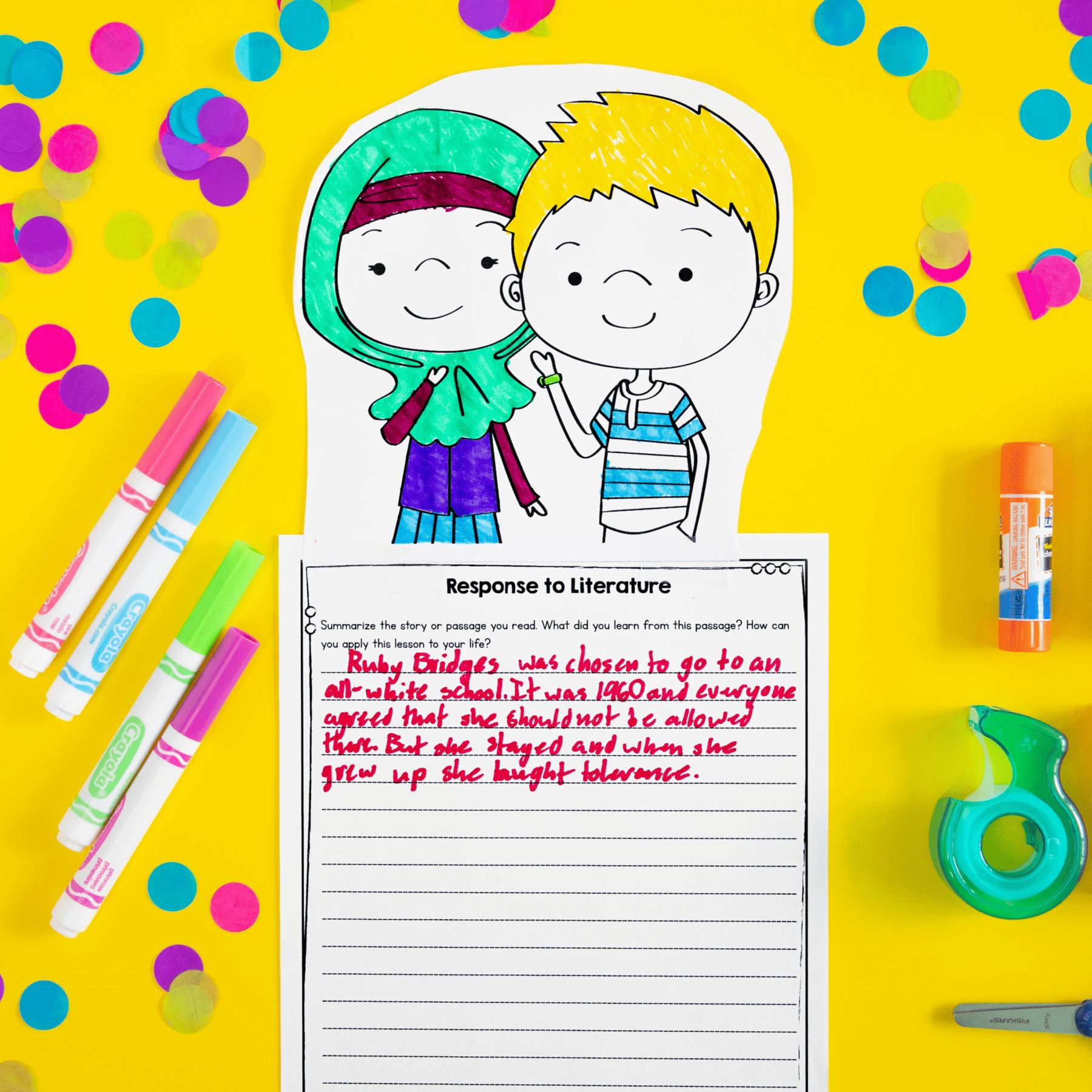 Tolerance and Acceptance Character Education Unit with Google Slides Distance Learning - Image 5