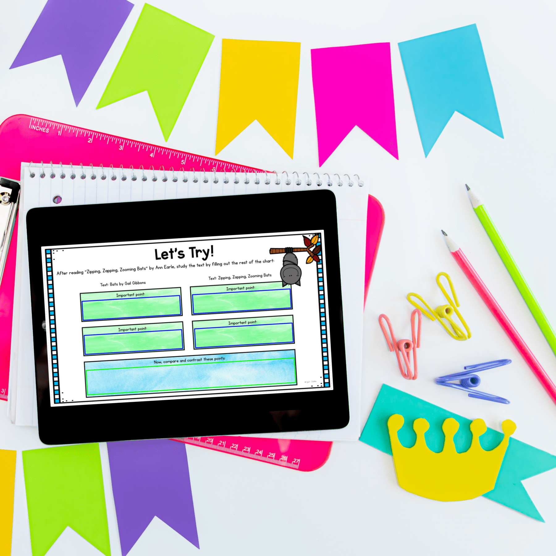 Digital Mini Lessons - Compare & Contrast - RI.2.9 - Image 3