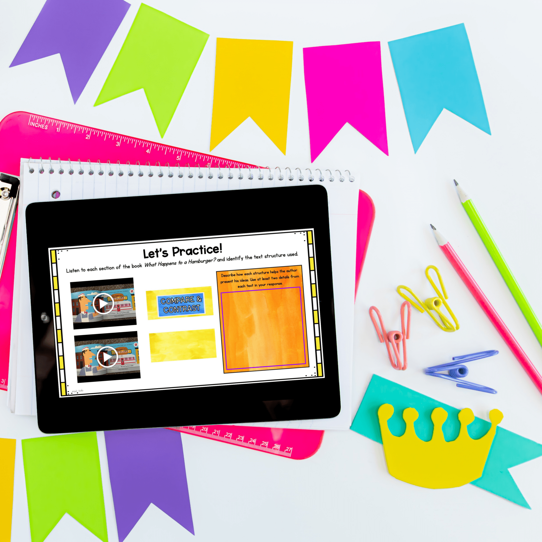 Digital Mini Lessons - Text Structure in Nonfiction - RI.5.5 - Image 3