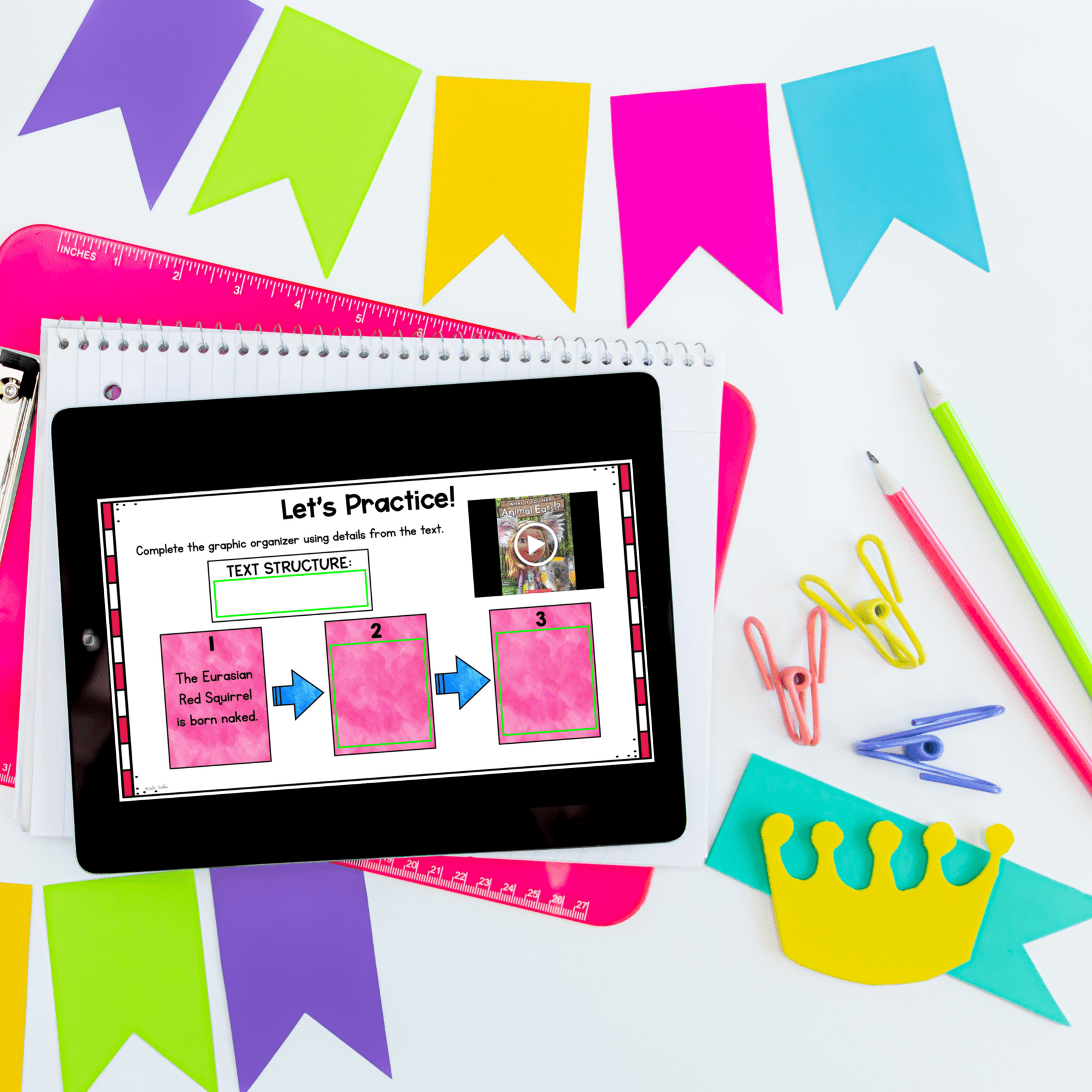 Digital Mini Lessons - Text Structure in Nonfiction - RI.4.5 - Image 3