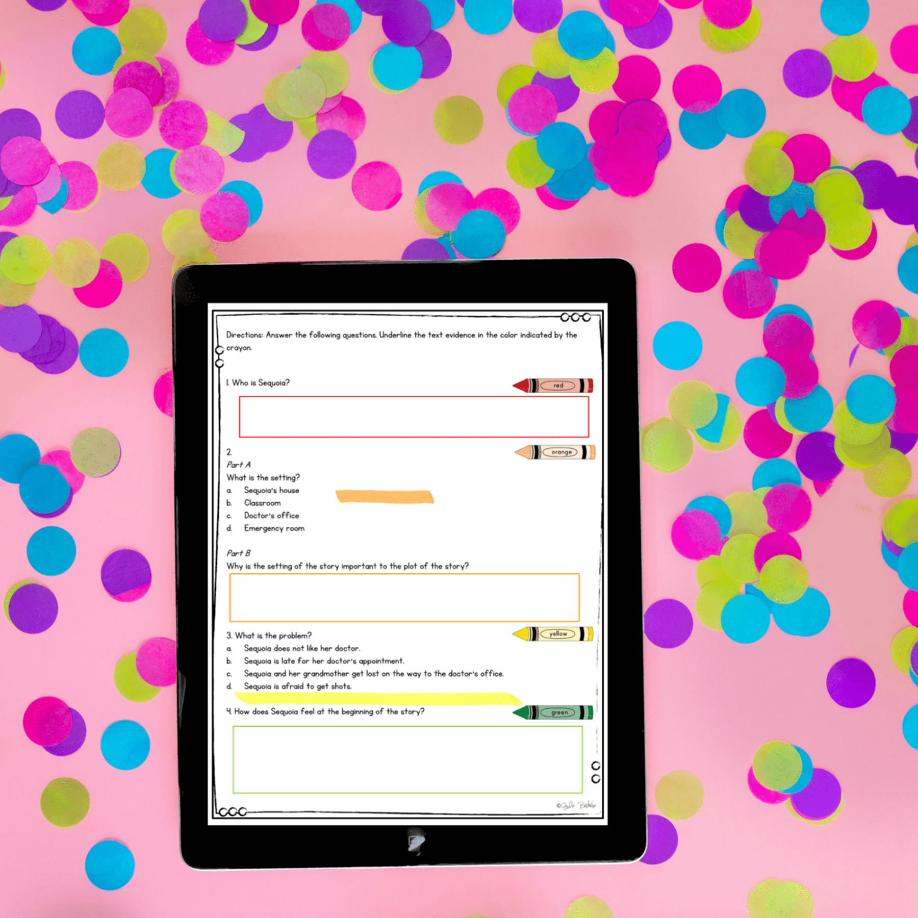 Courage and Bravery Character Education Unit with Google Slides Distance Learning - Image 7