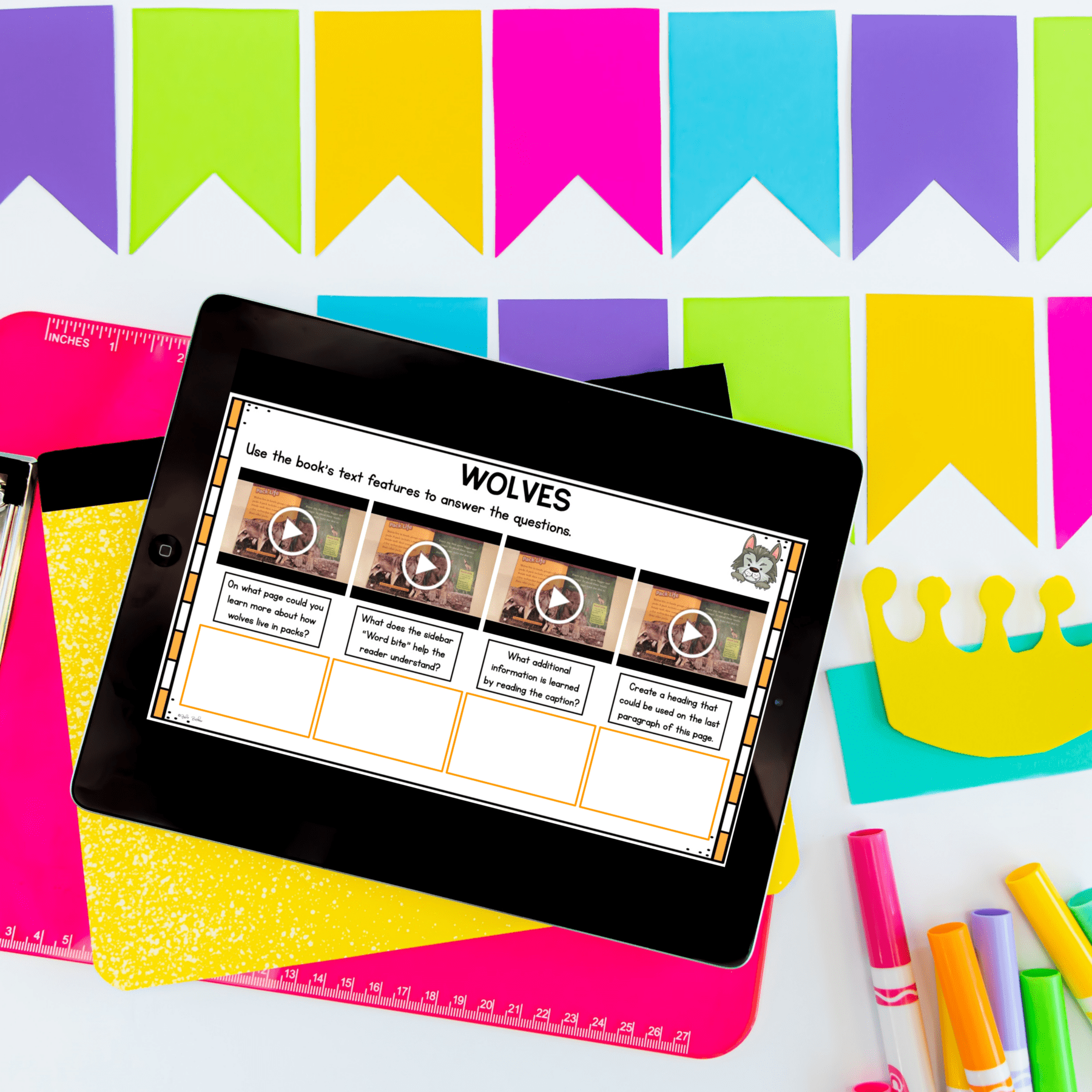 Digital Mini Lessons - Text Features - RI.2.5 & RI.3.5 - Image 2