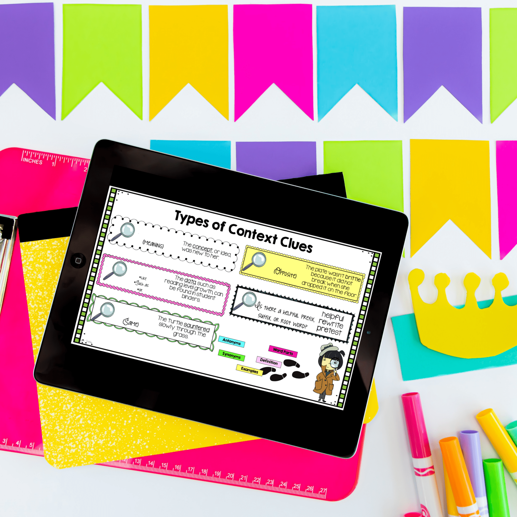 Digital Mini Lessons - Context Clues in Nonfiction - RI.4.4 & RI.5.4 - Image 5