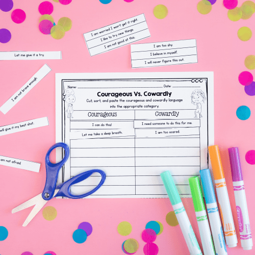 Courage and Bravery Character Education Unit with Google Slides Distance Learning - Image 2