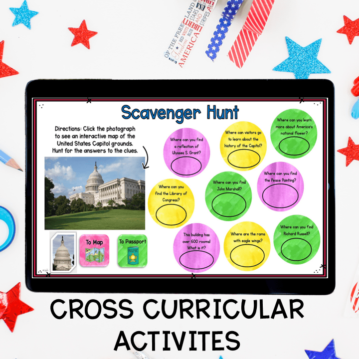 Virtual Field Trip Washington, DC Google Slides Digital Resource Activities - Image 6
