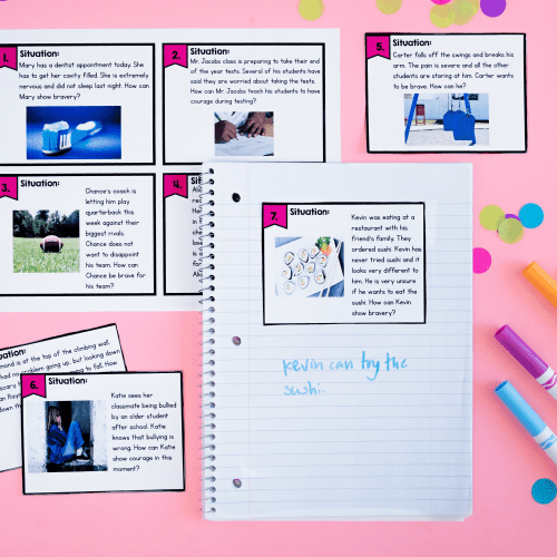 Courage and Bravery Character Education Unit with Google Slides Distance Learning - Image 3