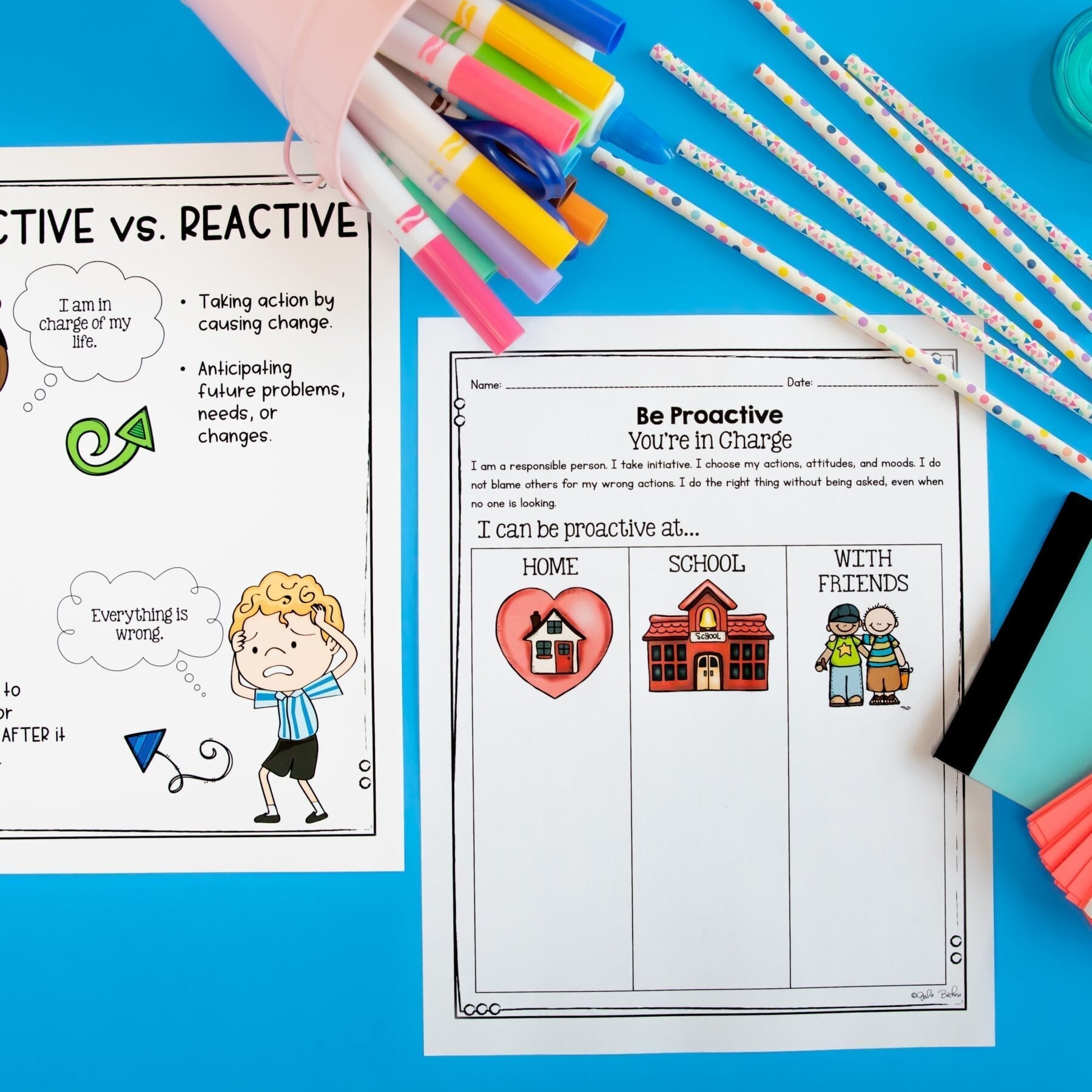 Character Trait Reading GROWING Bundle with Google Slides Distance Learning - Image 5