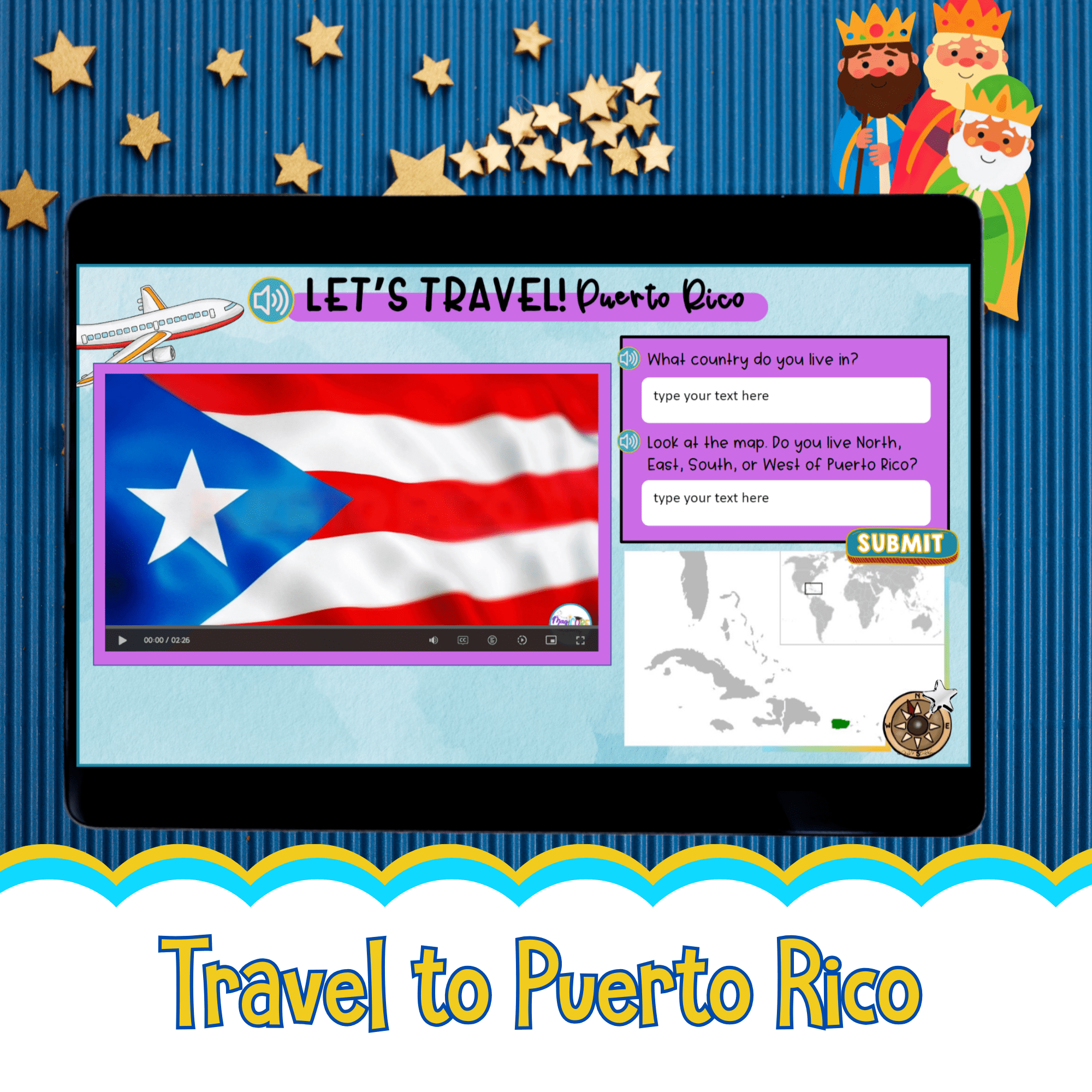 Three Kings Day Virtual Field Trip Digital Resource Activity Holiday Activities - Image 2