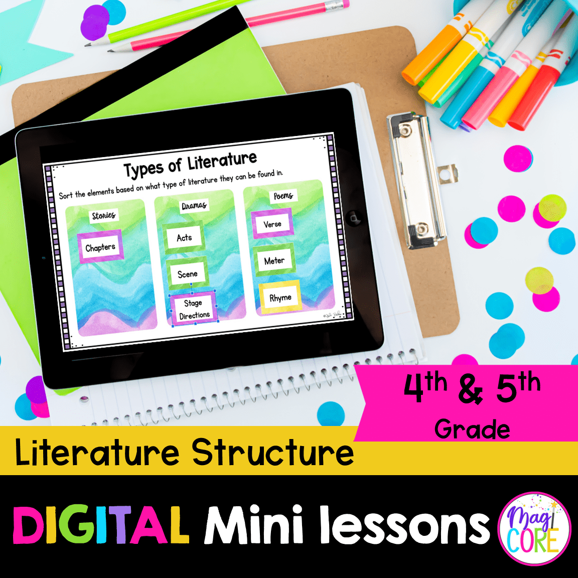 4th & 5th Grade Reading Mini Lessons Bundle - Google & Seesaw Distance Learning - Image 2