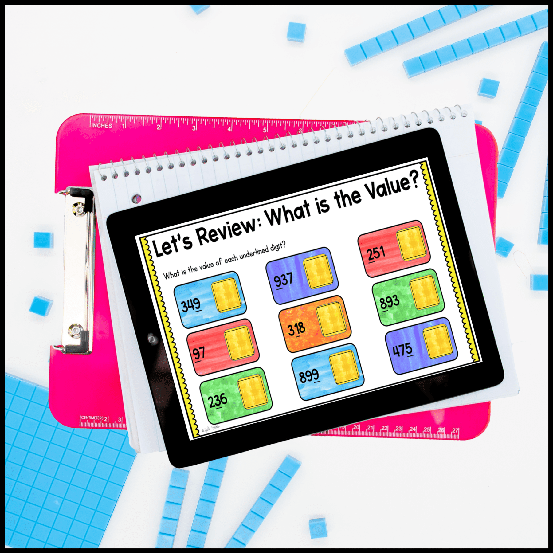 Place Value - 2nd Grade Math Digital Mini Lesson 2.NBT.A.1 - Image 5