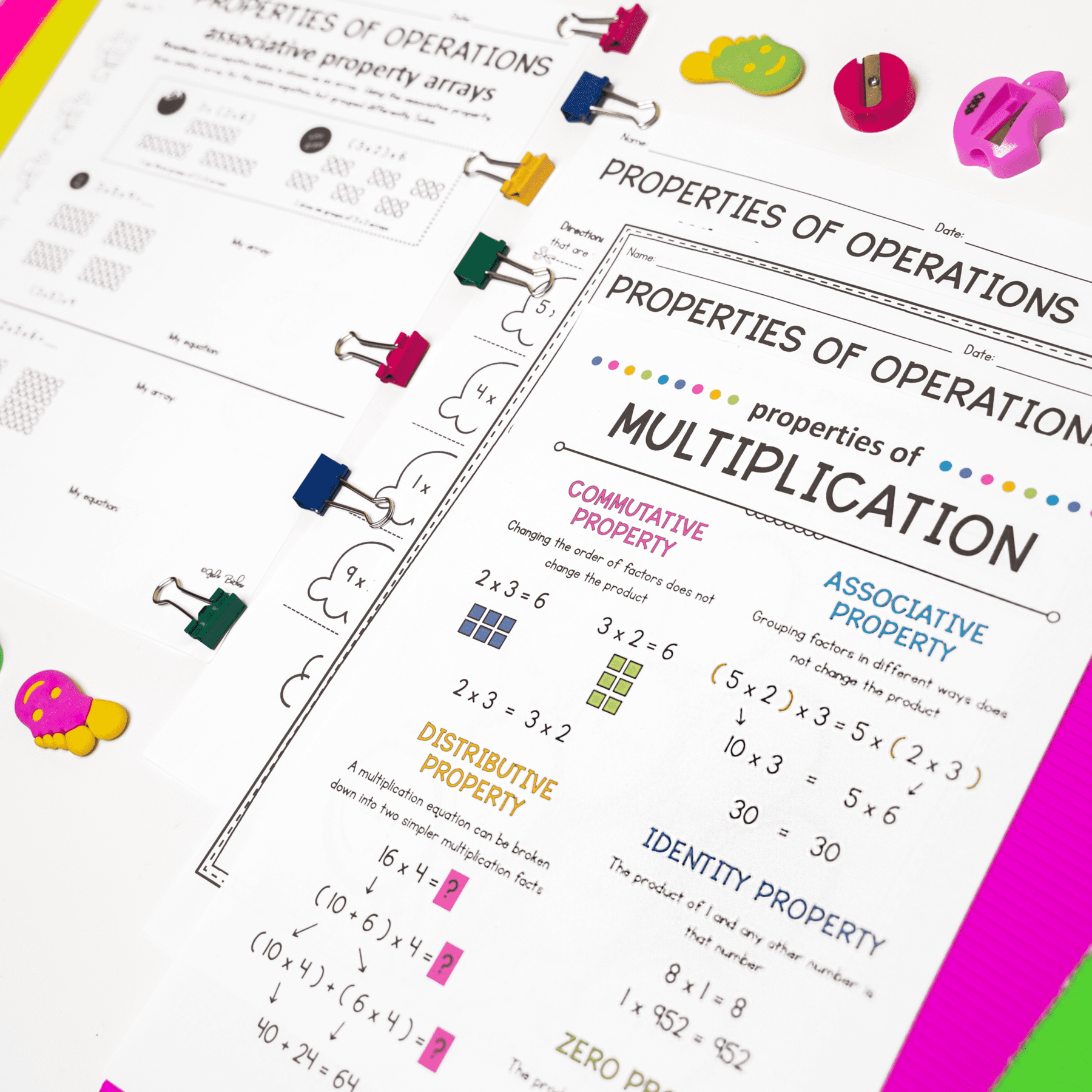 Properties of Operations - 3rd Grade Math - Printable & Digital - 3.OA.B.5 - Image 2