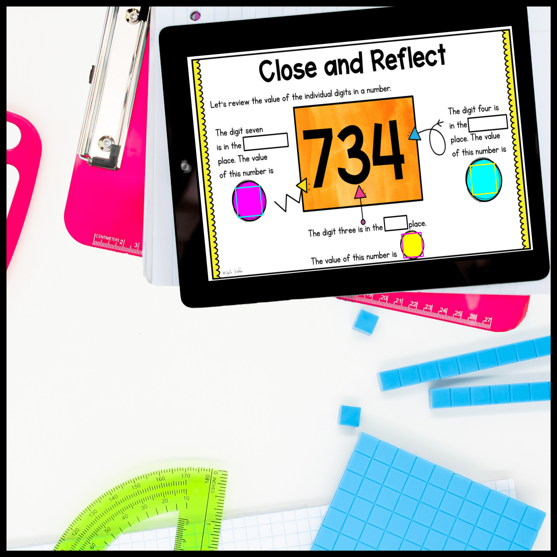 Place Value - 2nd Grade Math Digital Mini Lesson 2.NBT.A.1 - Image 4