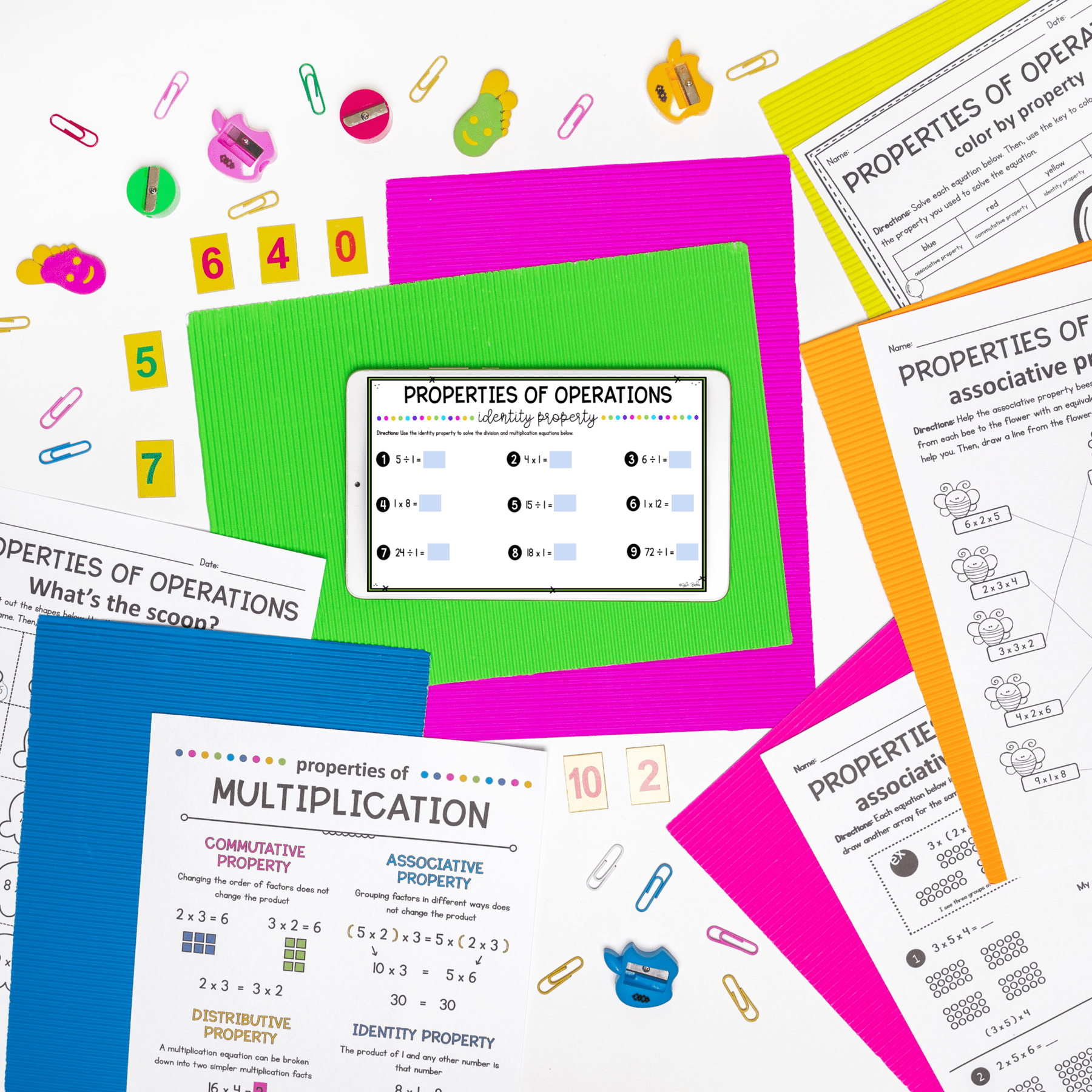 Properties of Operations - 3rd Grade Math - Printable & Digital - 3.OA.B.5 - Image 3