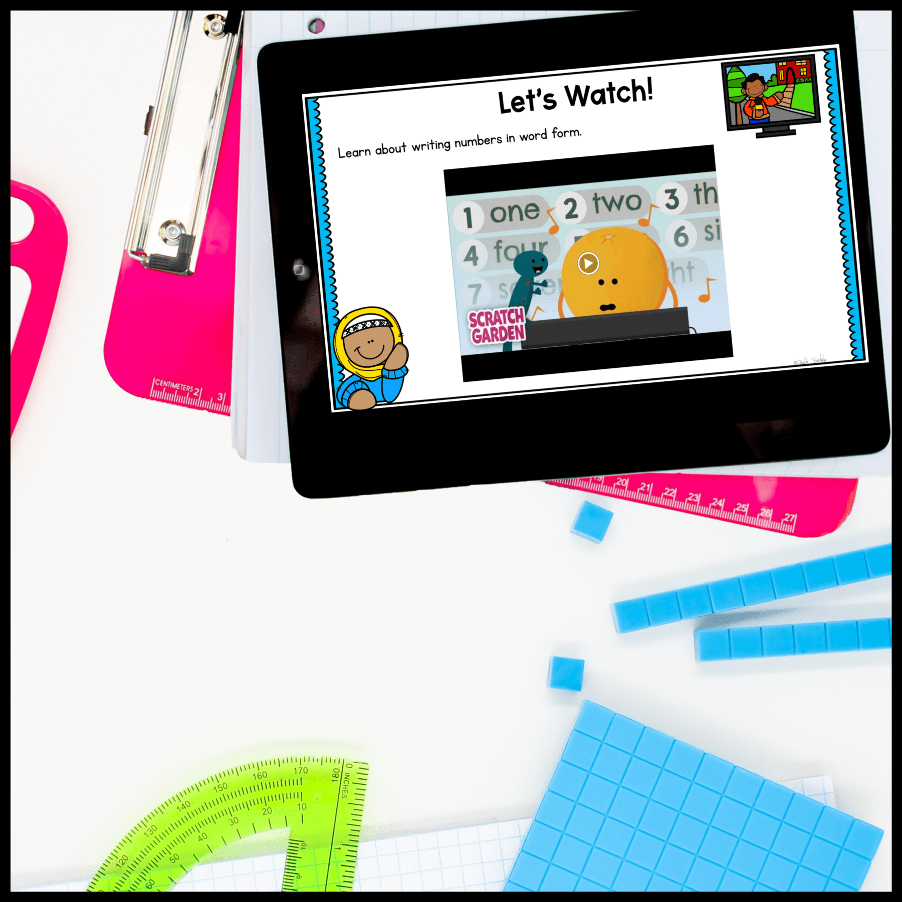 Read & Write Numbers to 1000 - 2nd Grade Math Digital Mini Lesson - 2.NBT.A.3 - Image 3