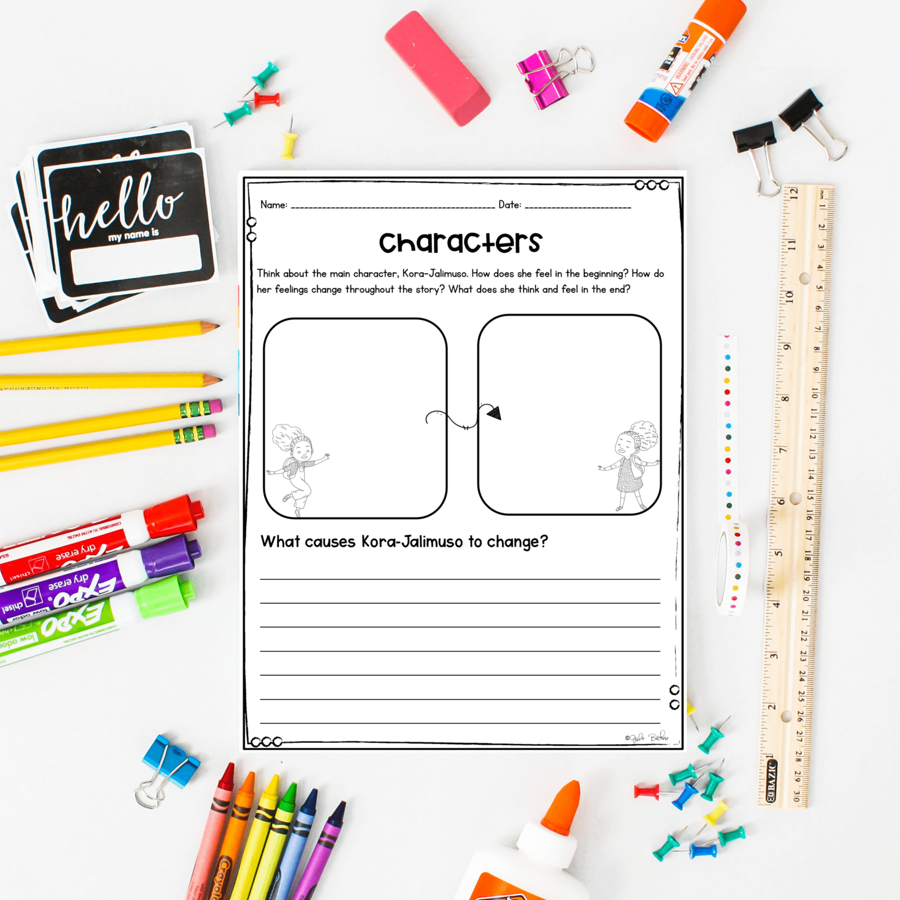 Your Name is a Song Mentor Text Unit with Google Slides Distance Learning - Image 4
