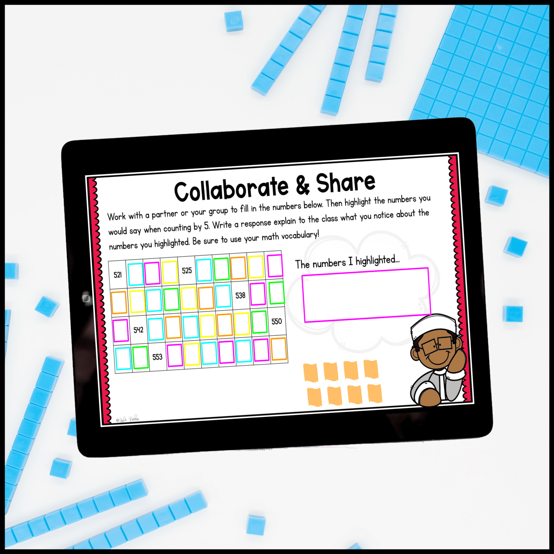 Counting to 1,000 - 2nd Grade Math Digital Mini Lesson - 2.NBT.A.2 - Image 4