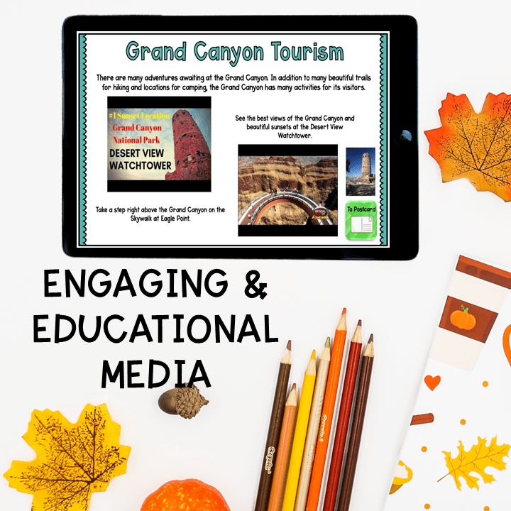 Virtual Field Trip Grand Canyon - Digital Resource Activity Erosion Weathering - Image 5