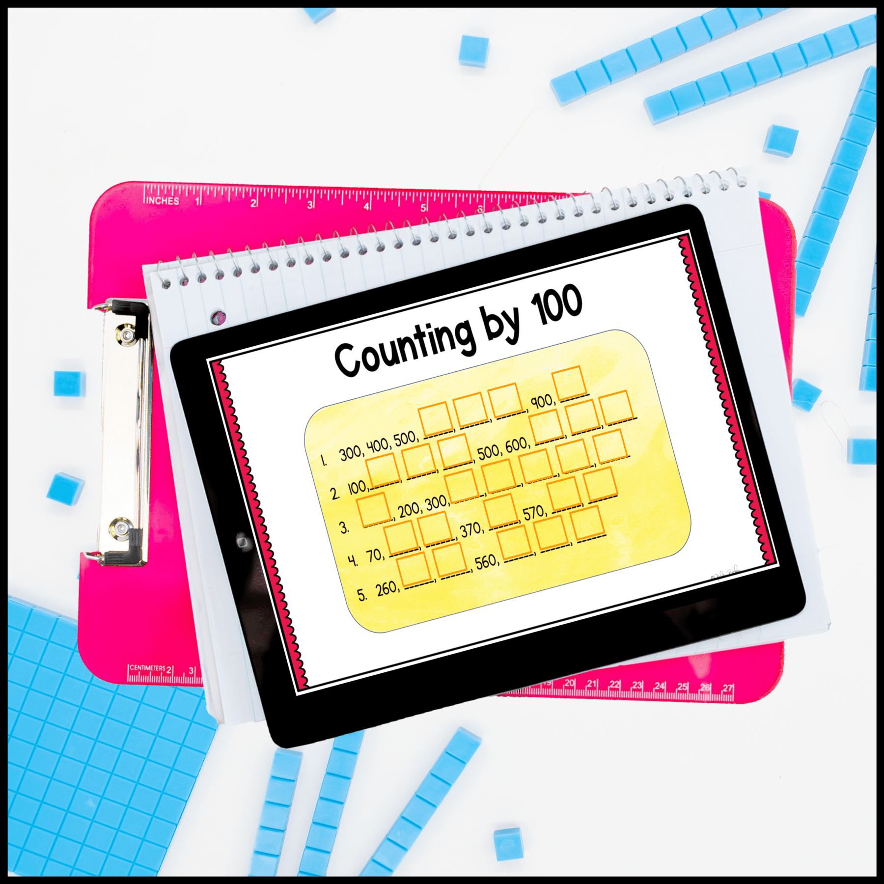 Counting to 1,000 - 2nd Grade Math Digital Mini Lesson - 2.NBT.A.2 - Image 5