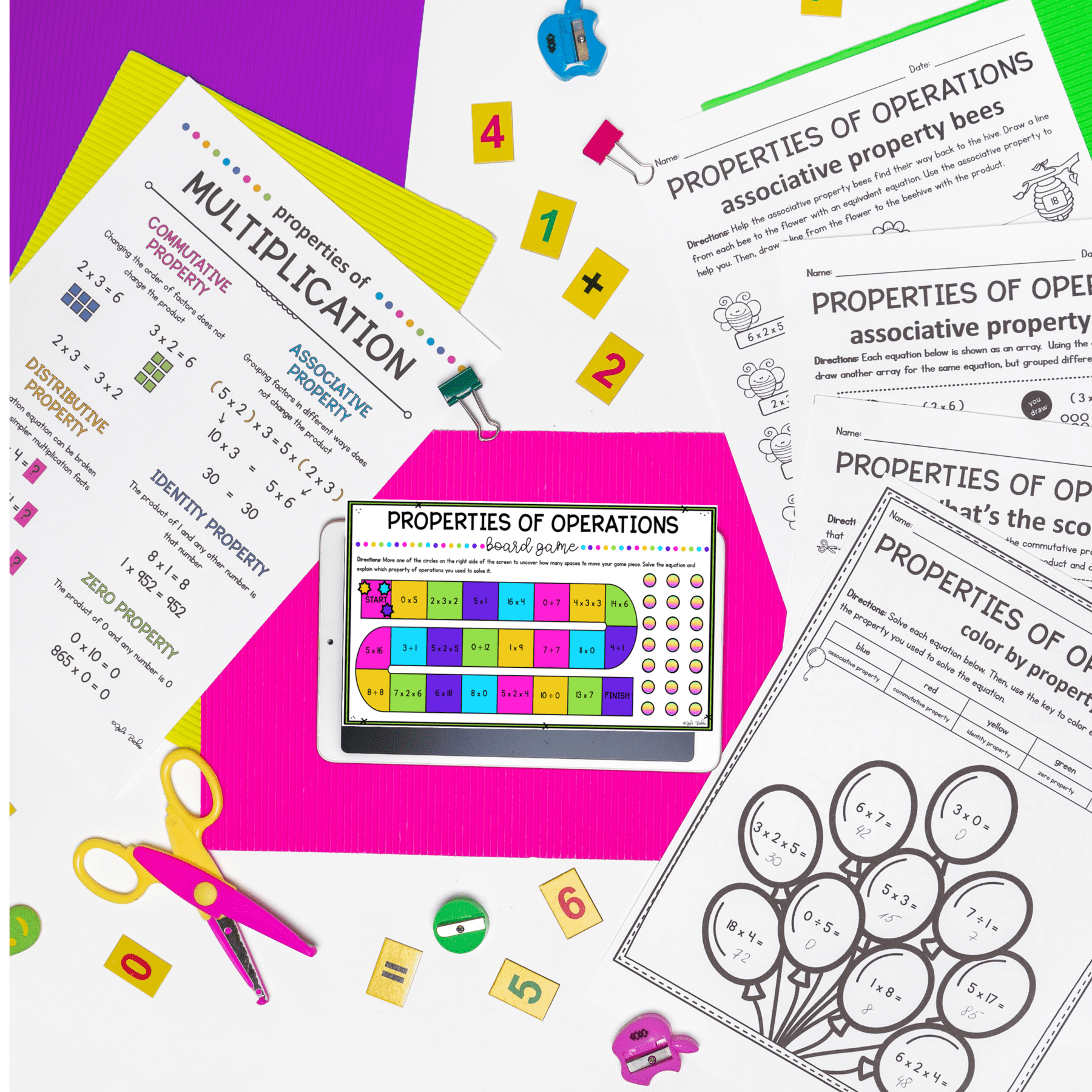 Properties of Operations - 3rd Grade Math - Printable & Digital - 3.OA.B.5 - Image 5