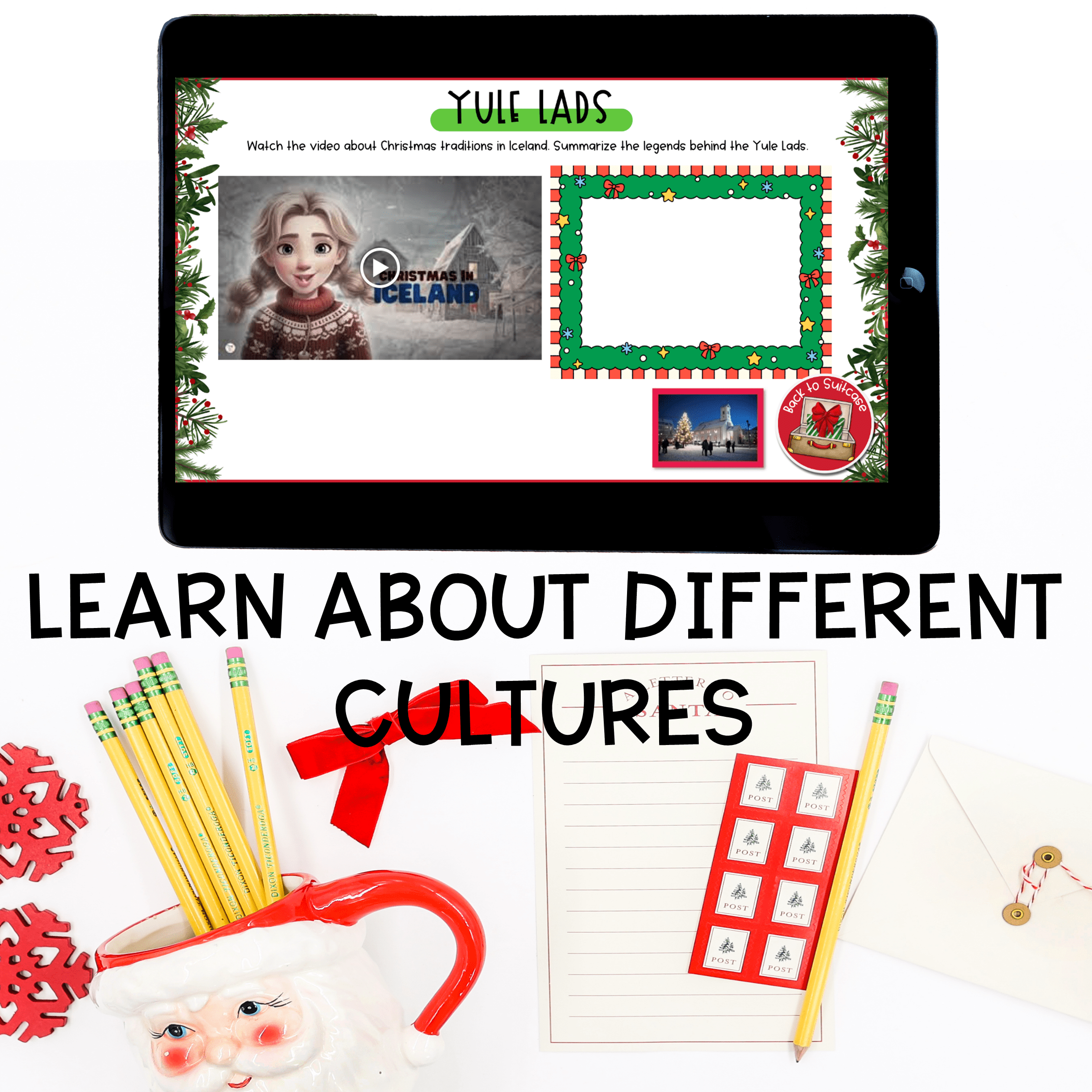Christmas Holidays Around the World Virtual Field Trip Digital Resource Activity - Image 5