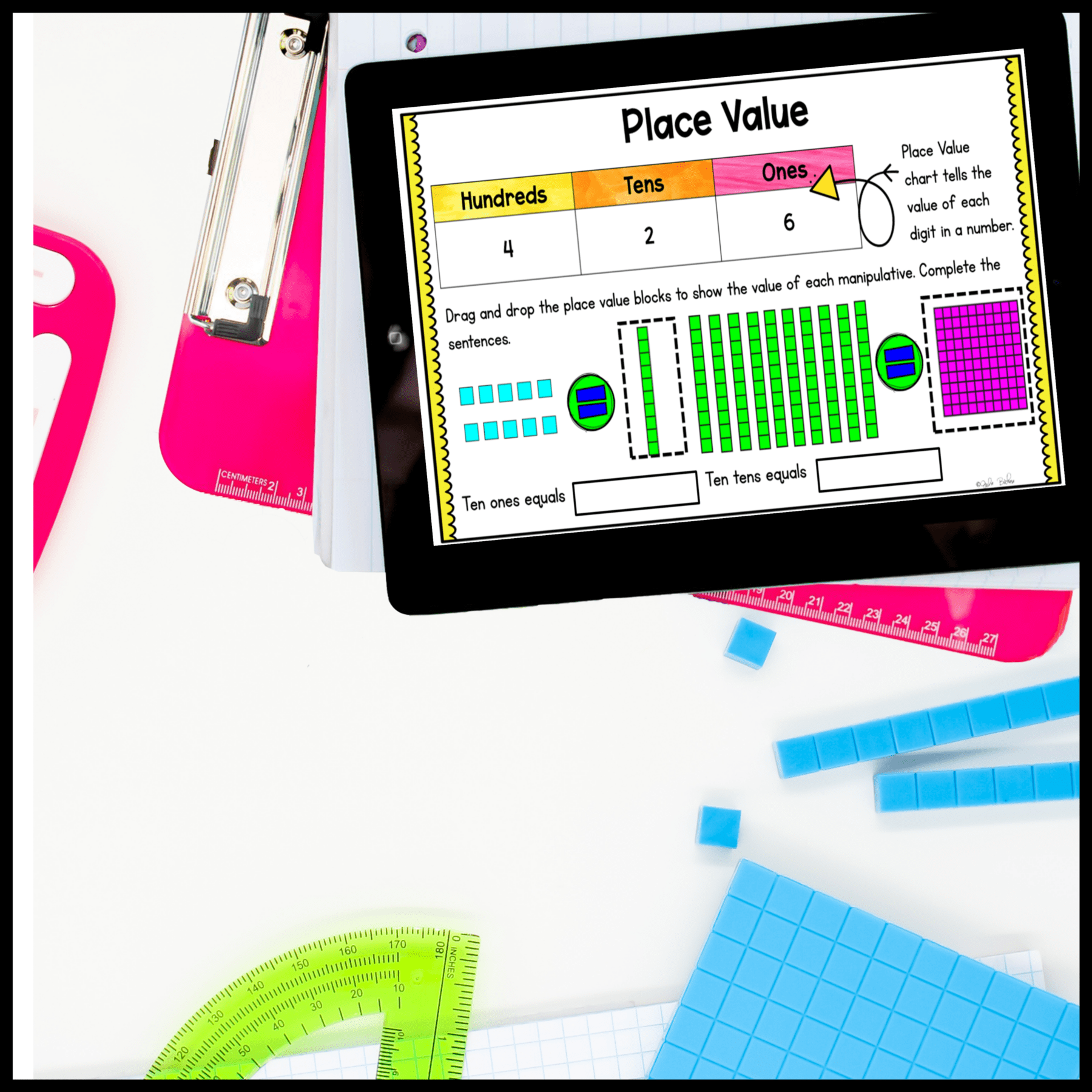 Place Value - 2nd Grade Math Digital Mini Lesson 2.NBT.A.1 - Image 8