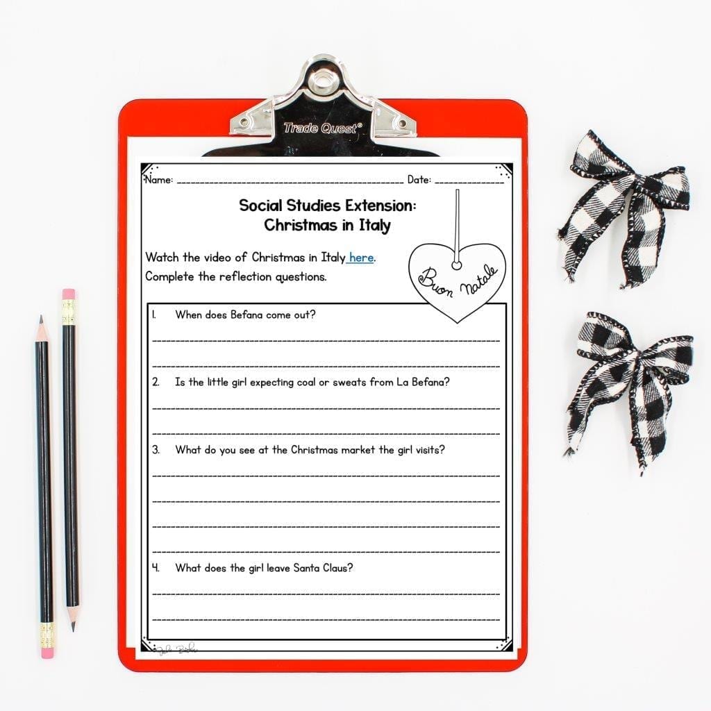Mentor Text Unit The Legend of Old Befana with Google Slides Distance Learning - Image 10