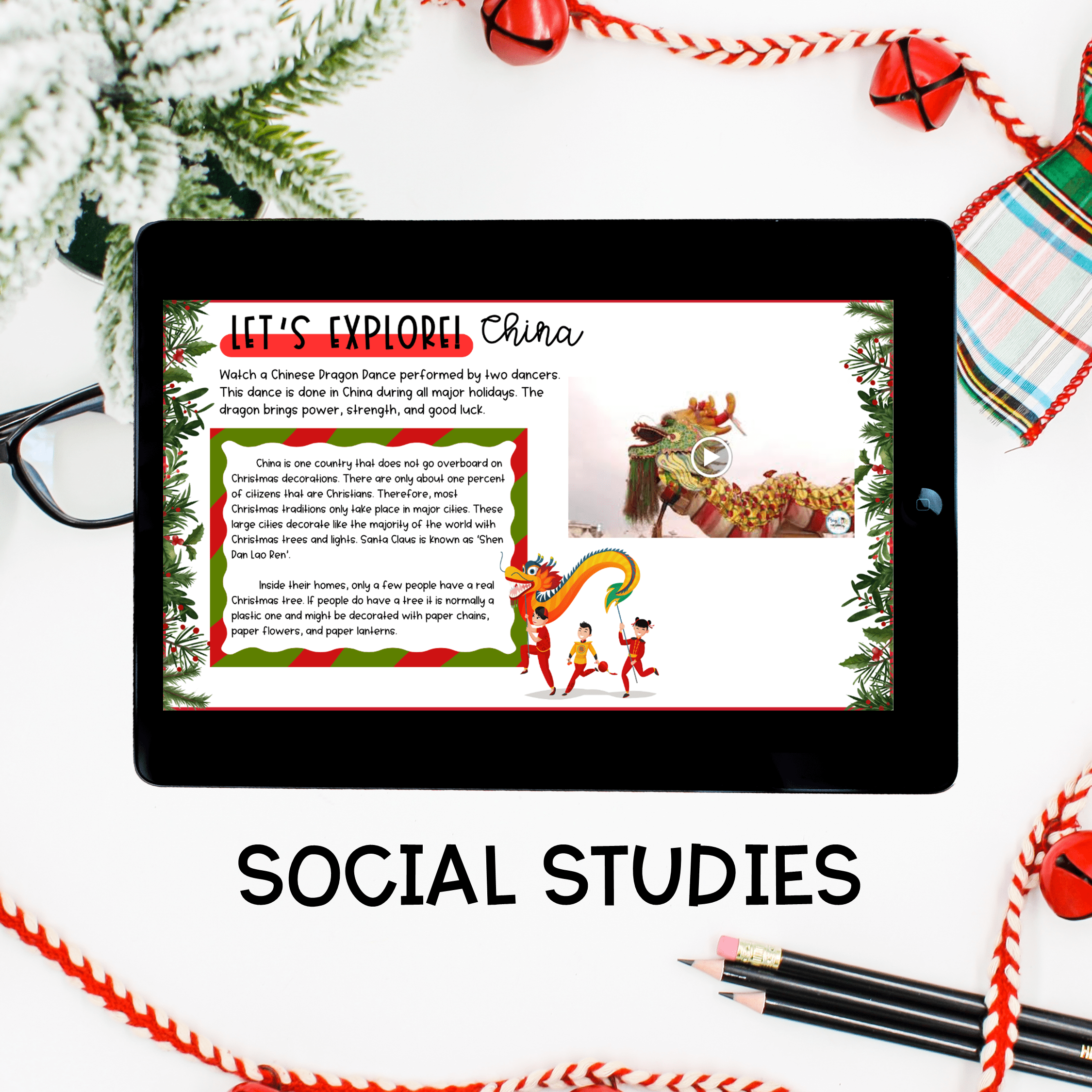 Christmas Holidays Around the World Virtual Field Trip Digital Resource Activity - Image 6