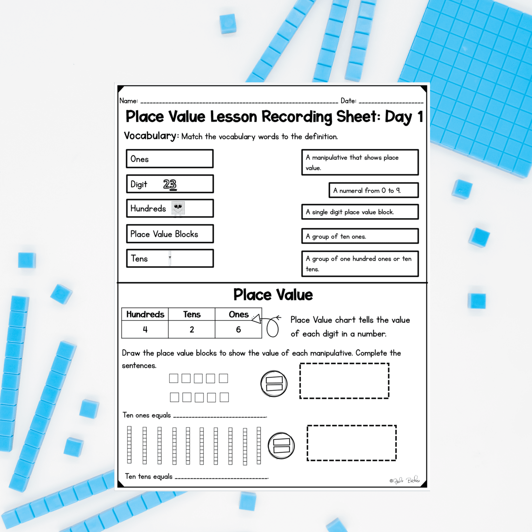 Place Value - 2nd Grade Math Digital Mini Lesson 2.NBT.A.1 - Image 7