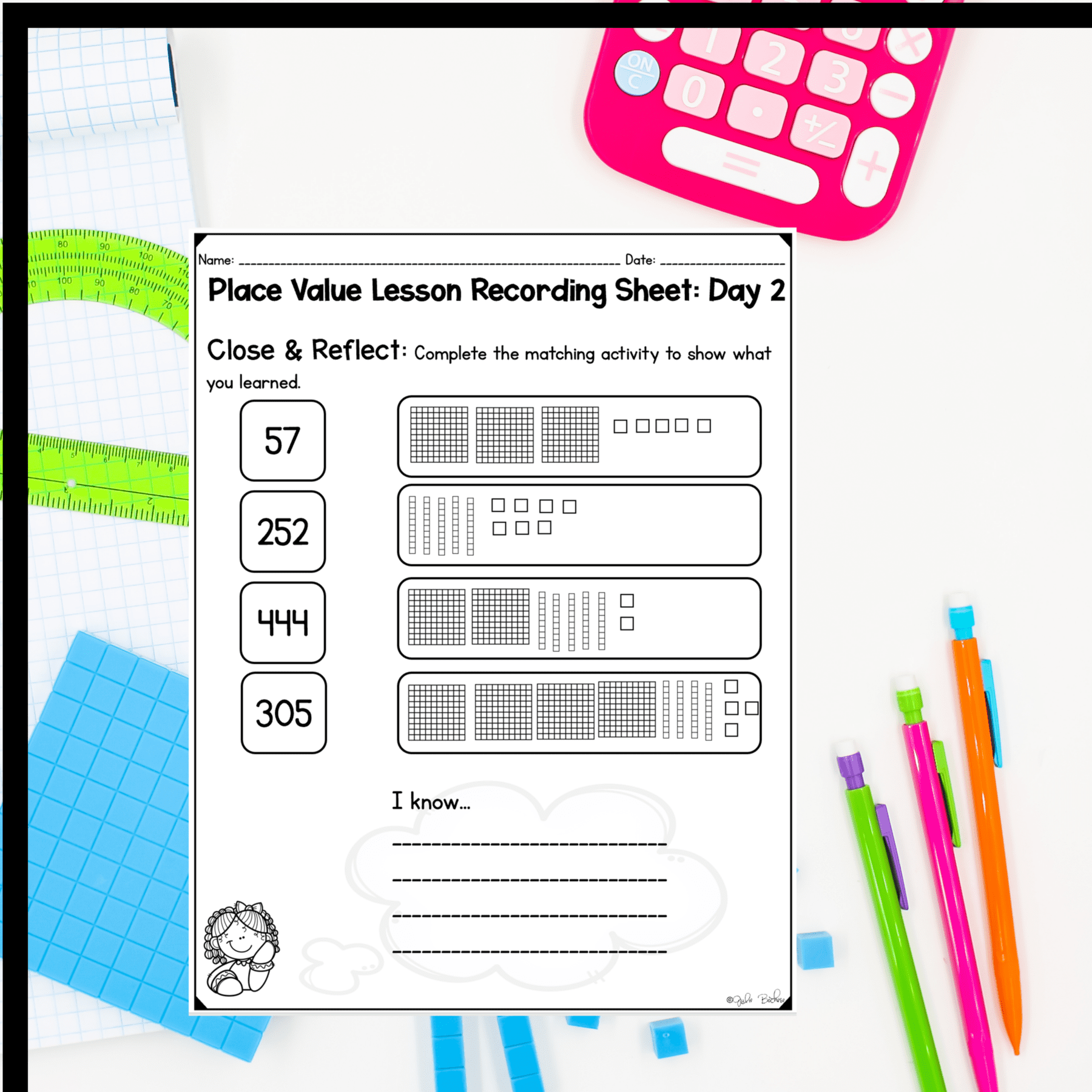 Place Value - 2nd Grade Math Digital Mini Lesson 2.NBT.A.1 - Image 6